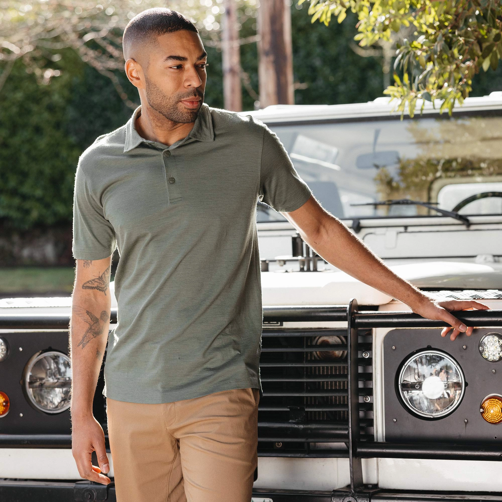 100% Wool Polo