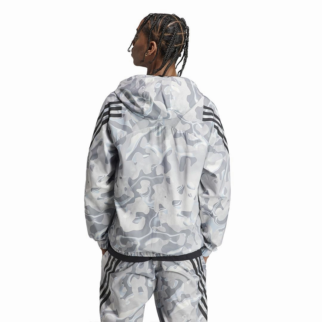 adidas - Men's Future Icons All Over Print Full Zip Hoodie (IB6124)