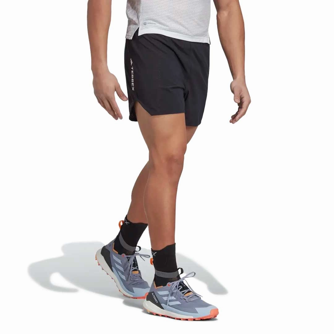 adidas - Men's TERREX Agravic Pro Trail 5 Inch Running Shorts (HT9387)