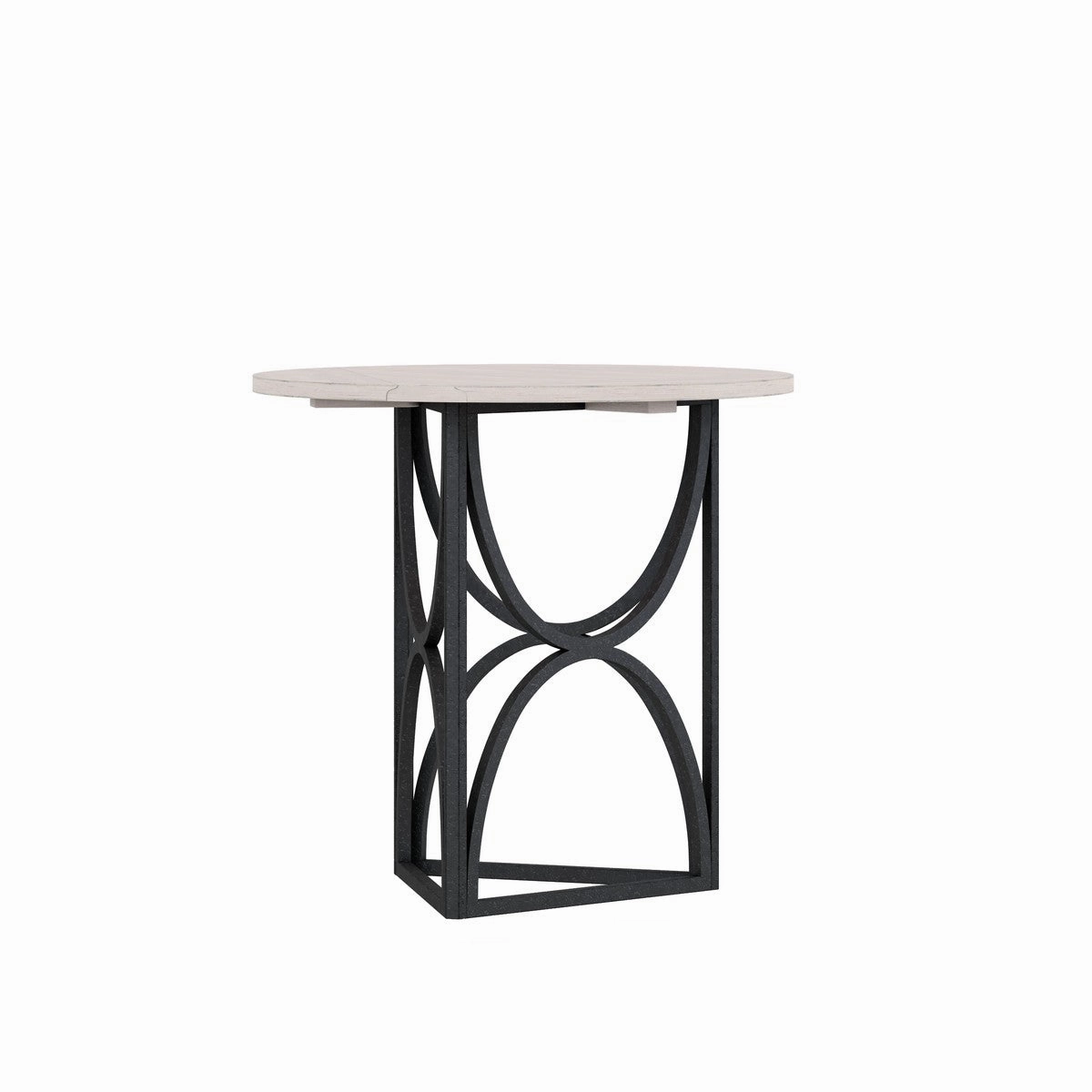 Alcove Chairside Table - White