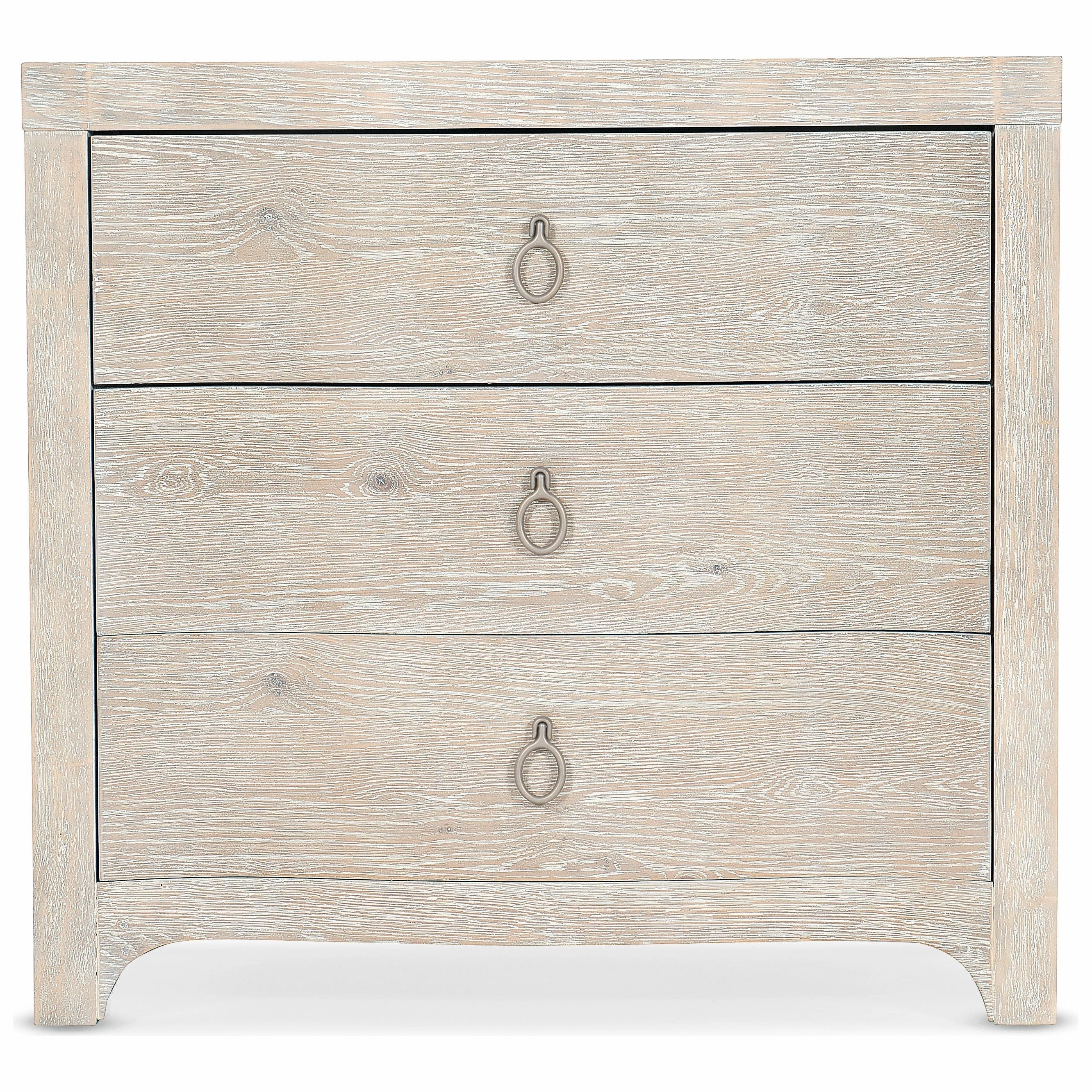Antigua Three Drawer Nightstand