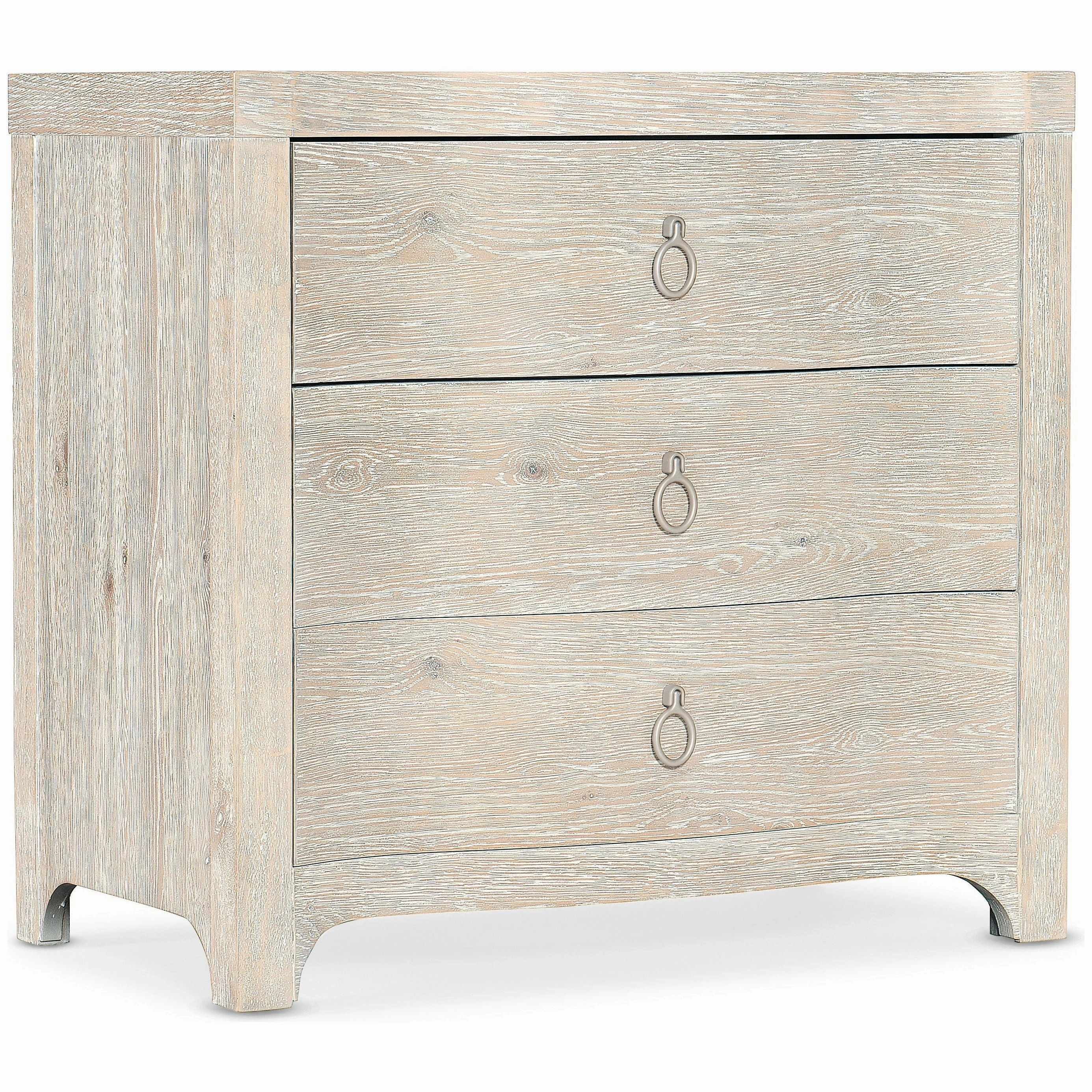 Antigua Three Drawer Nightstand