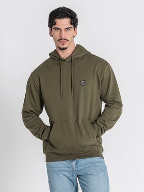 Army Green GK Plaque Hoodie