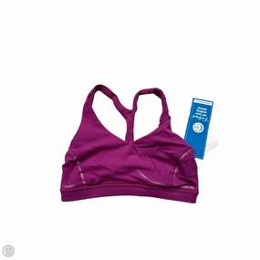 Athletic Bra By Lululemon In Purple, Size: S