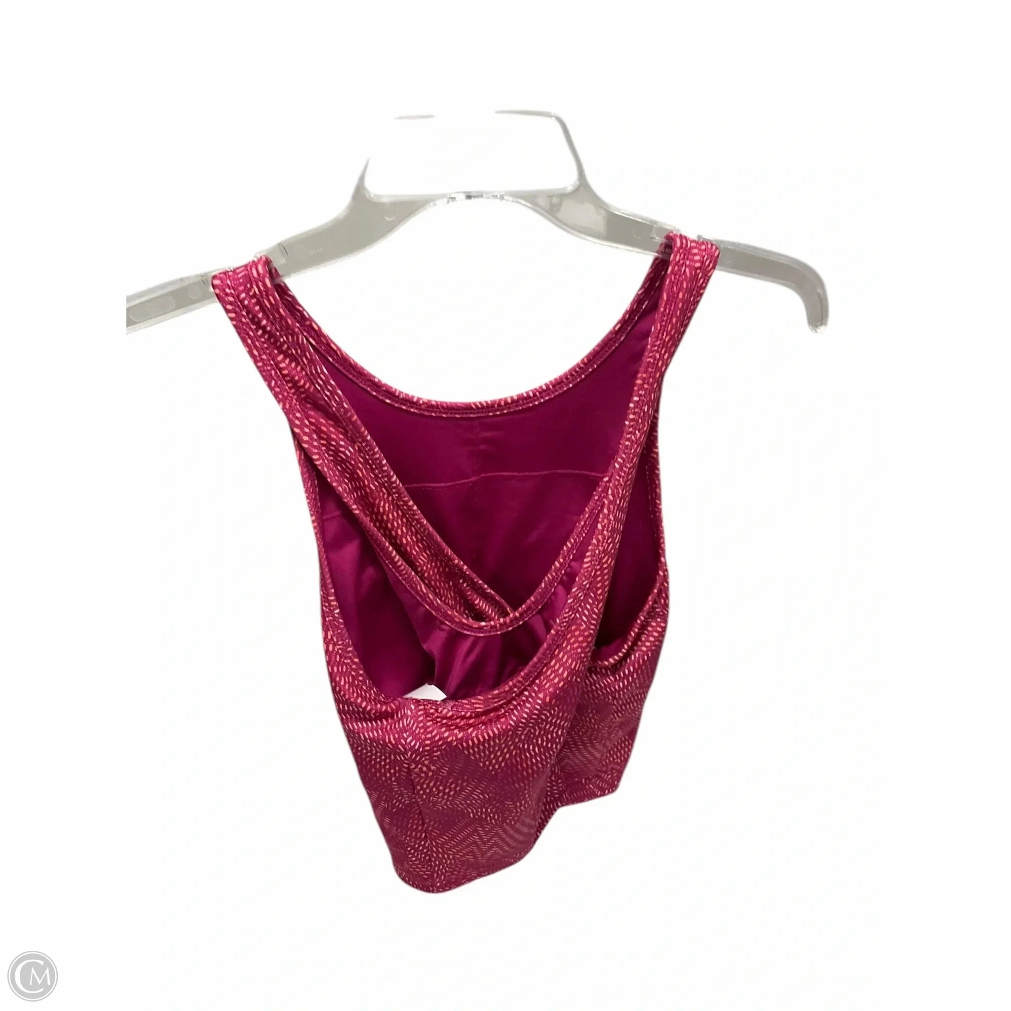Athletic Bra By Mia In Orange & Pink. Size: L