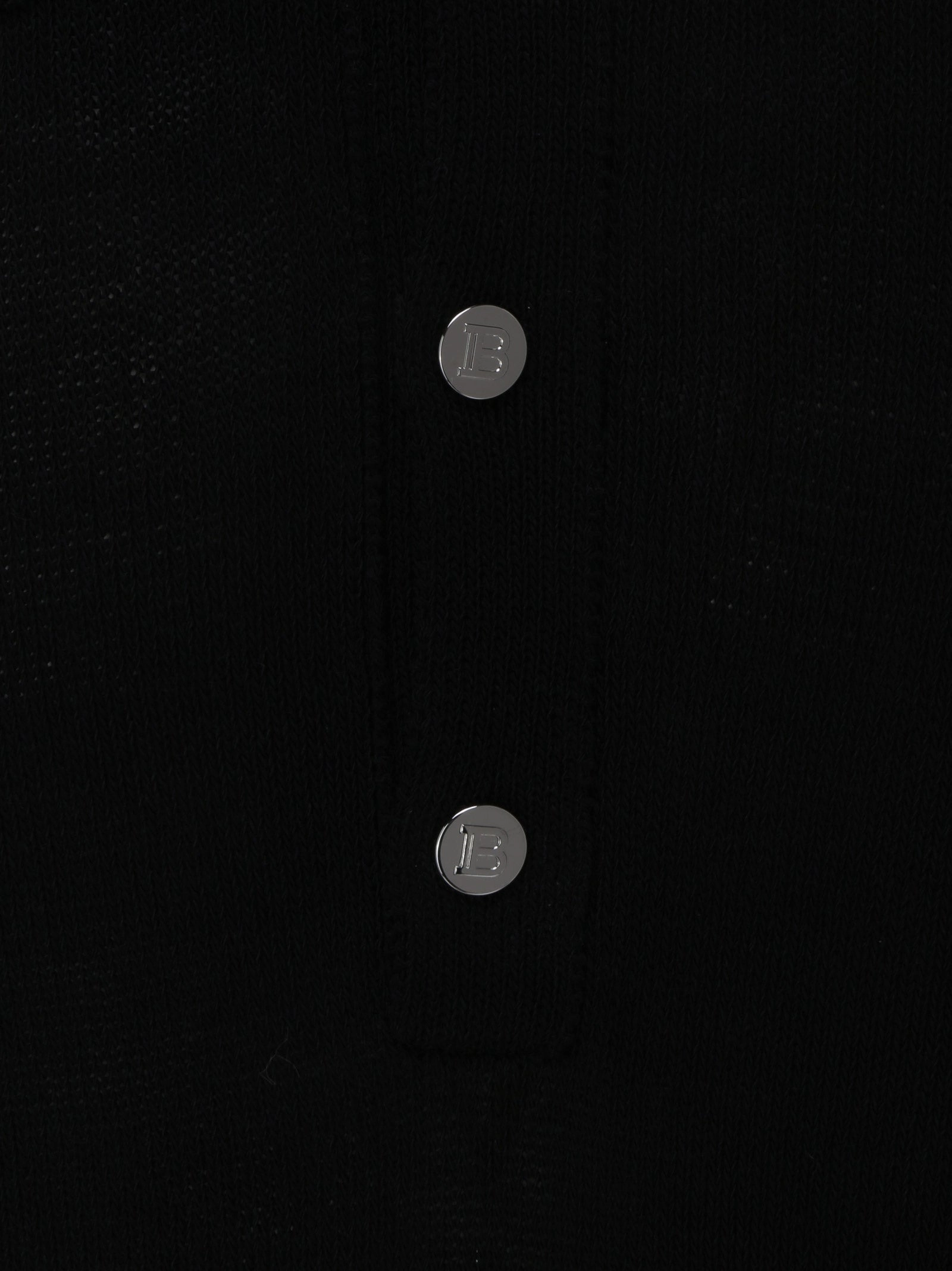 Balmain Straight Hem Polo Shirt