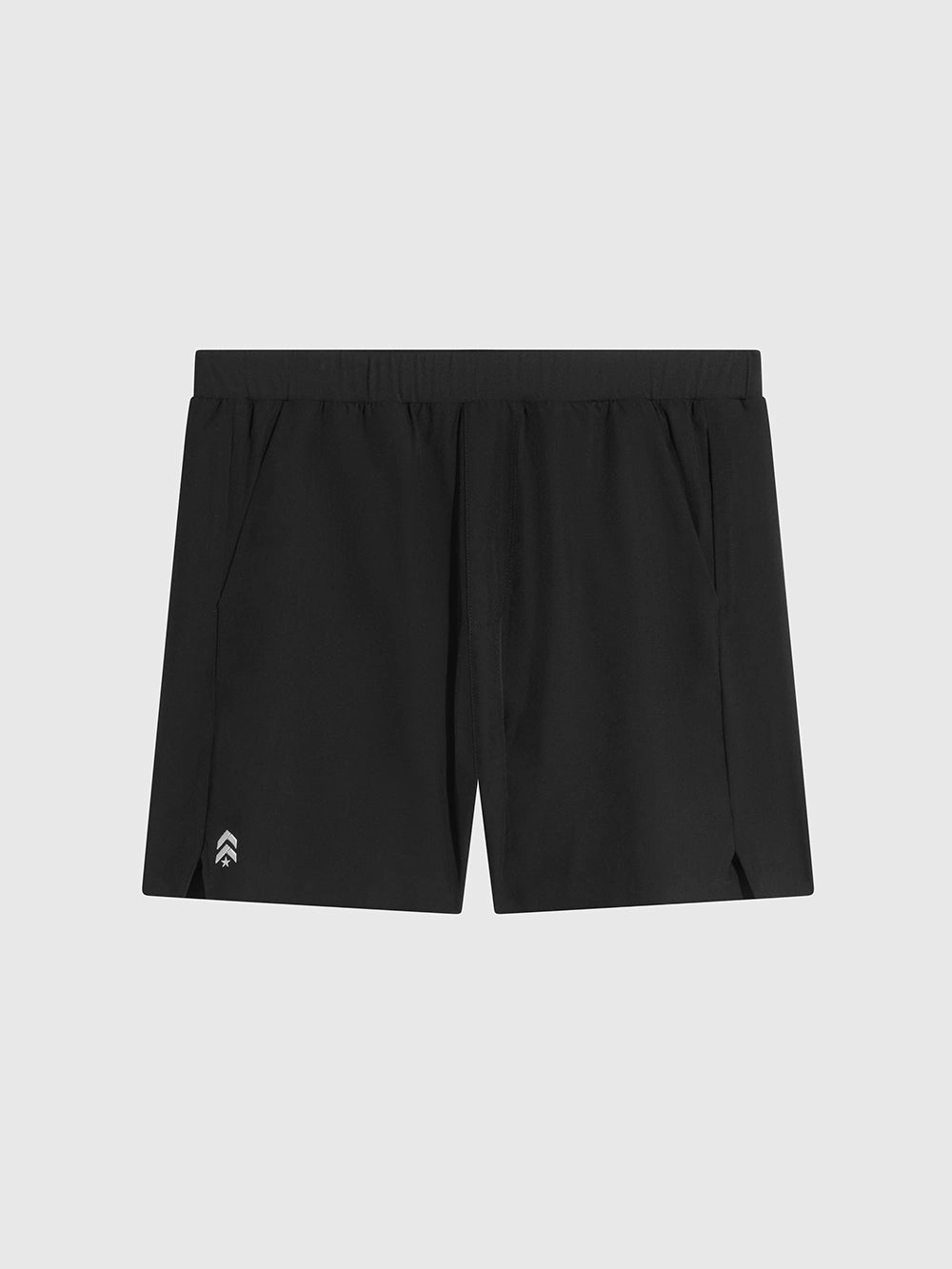BARRY'S BLACK 5" EMBROIDERED CORE SHORT LINED