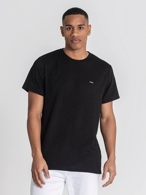 Black Braid Tee