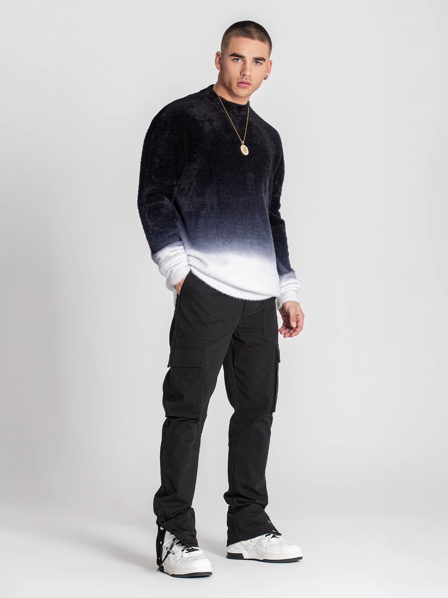 Black Fade Sweater