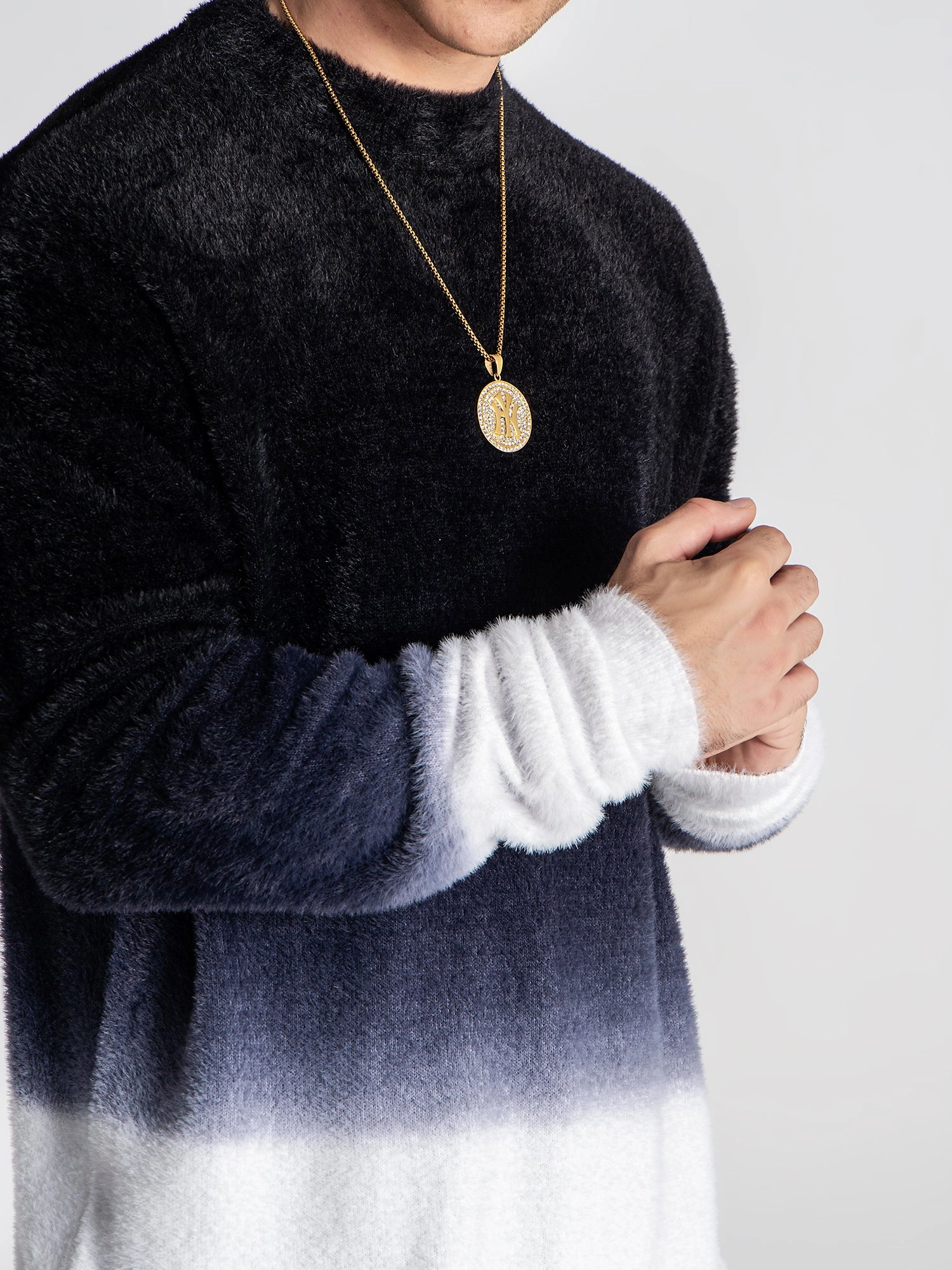 Black Fade Sweater