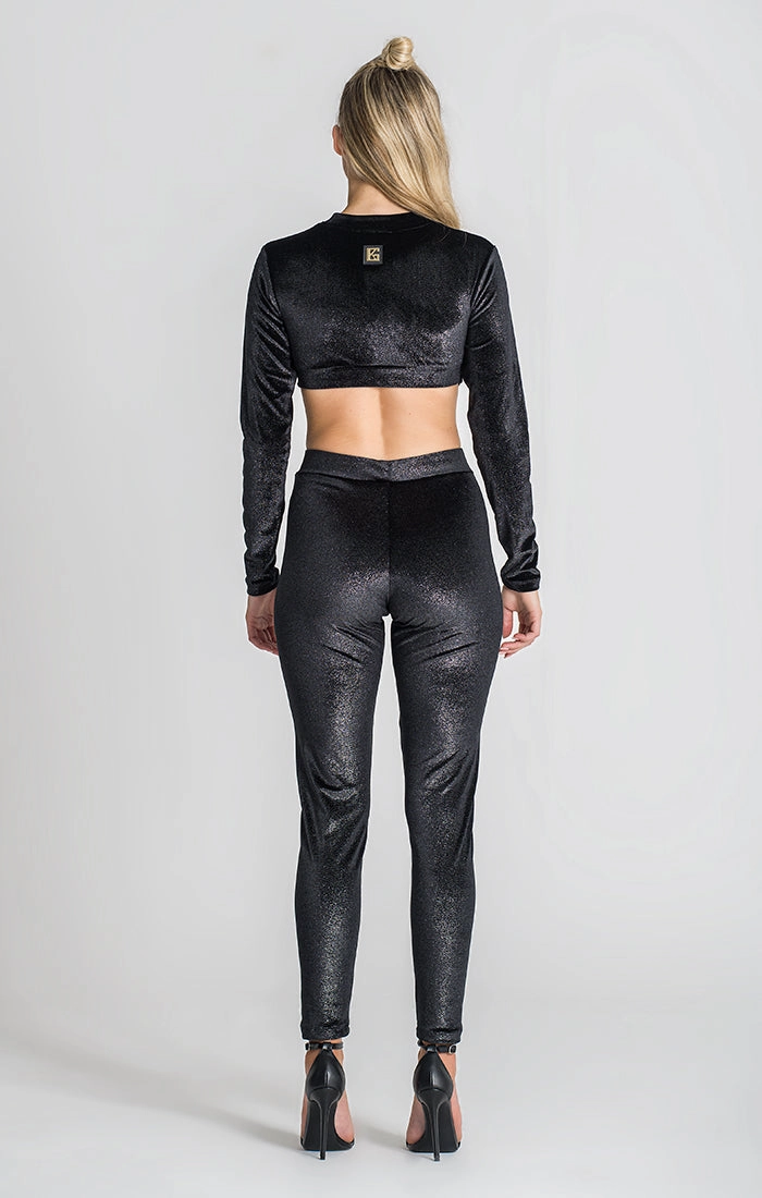 Black Novel Longsleeve Tee