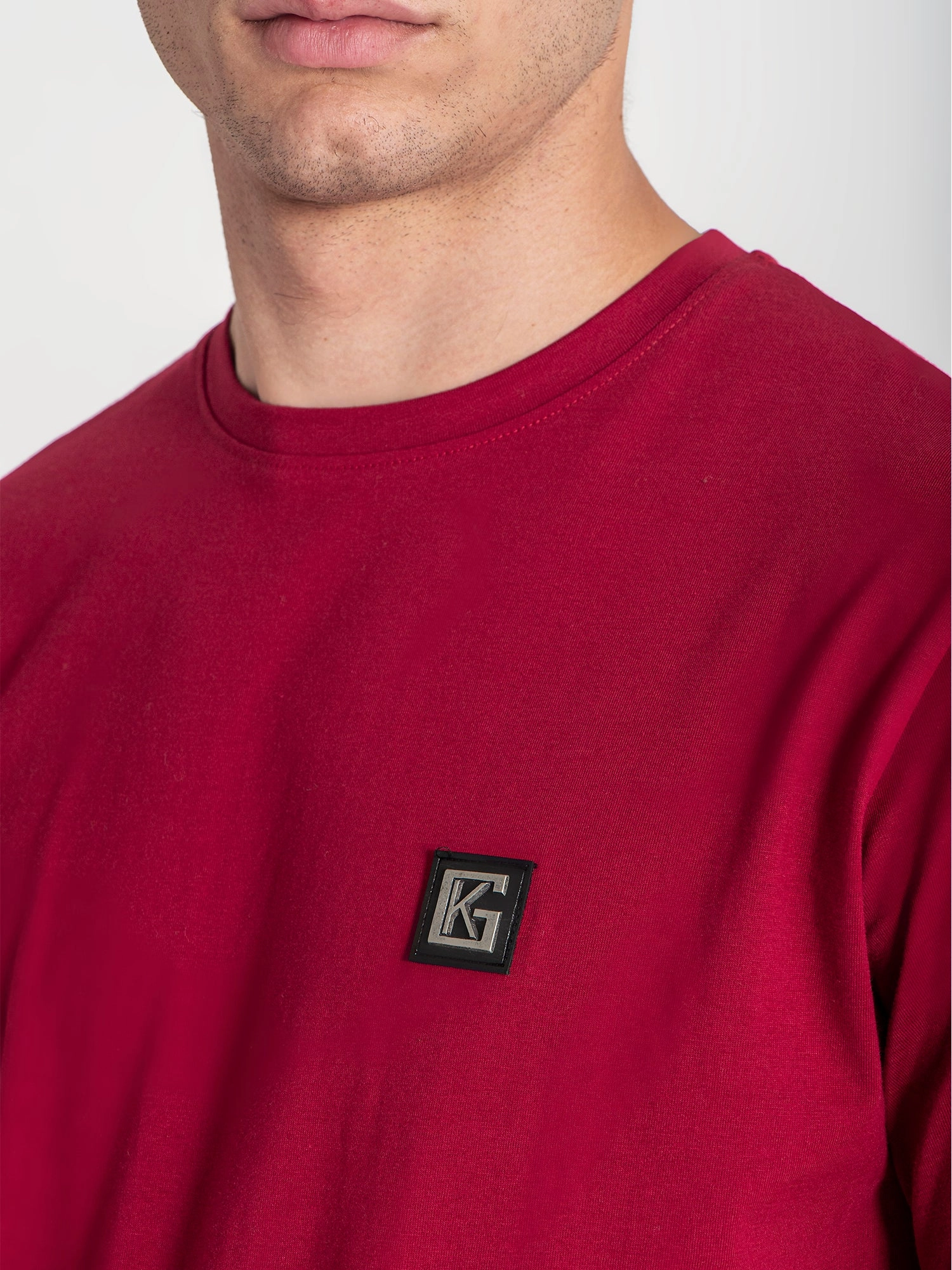 Burgundy Saint Tee