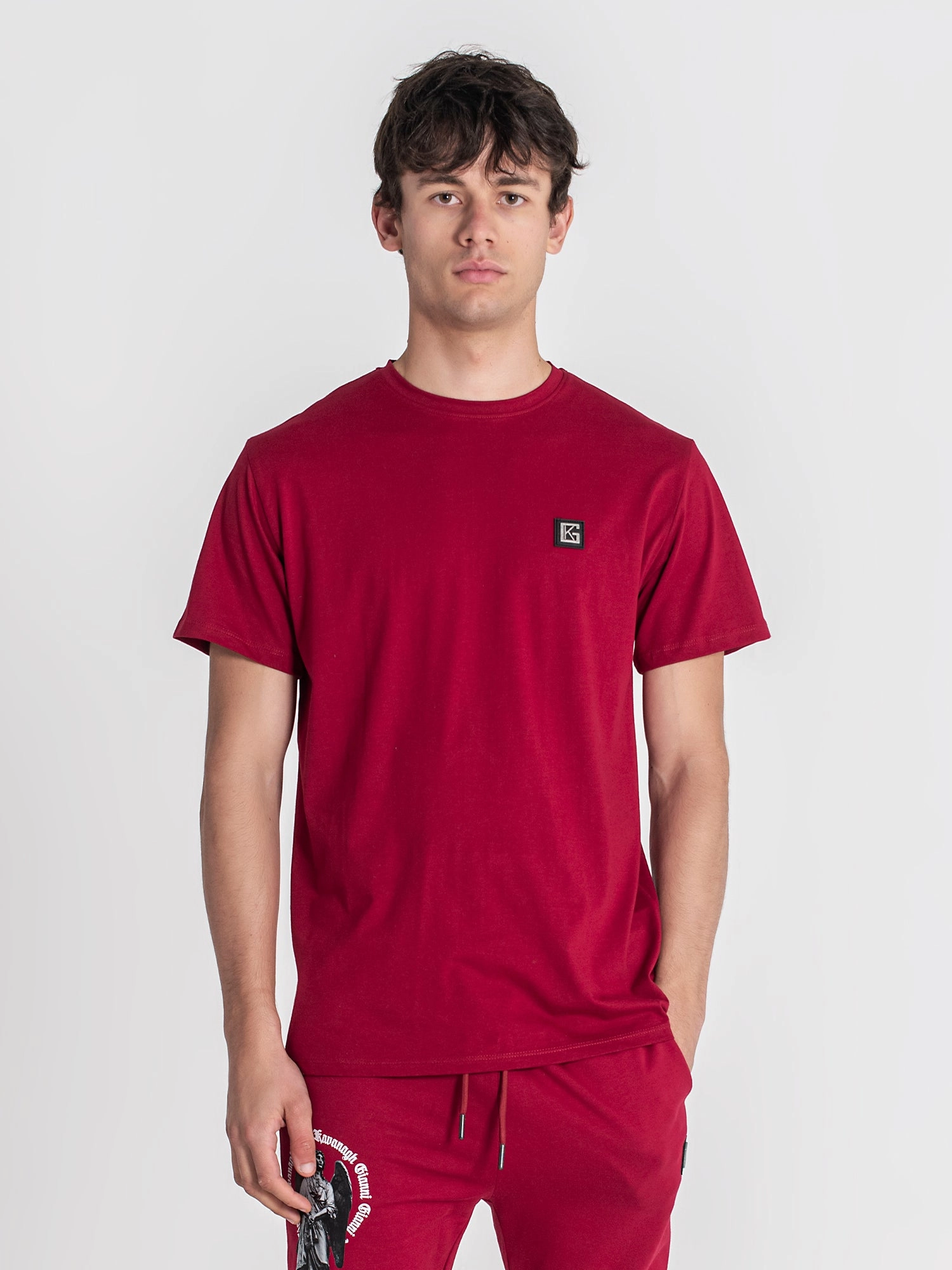 Burgundy Saint Tee