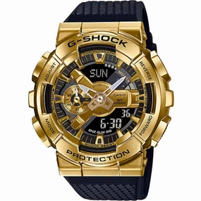 Casio Men's Watch - G-Shock Shock Resistant Black Resin Strap Ana-Digi | GM110G-1A9