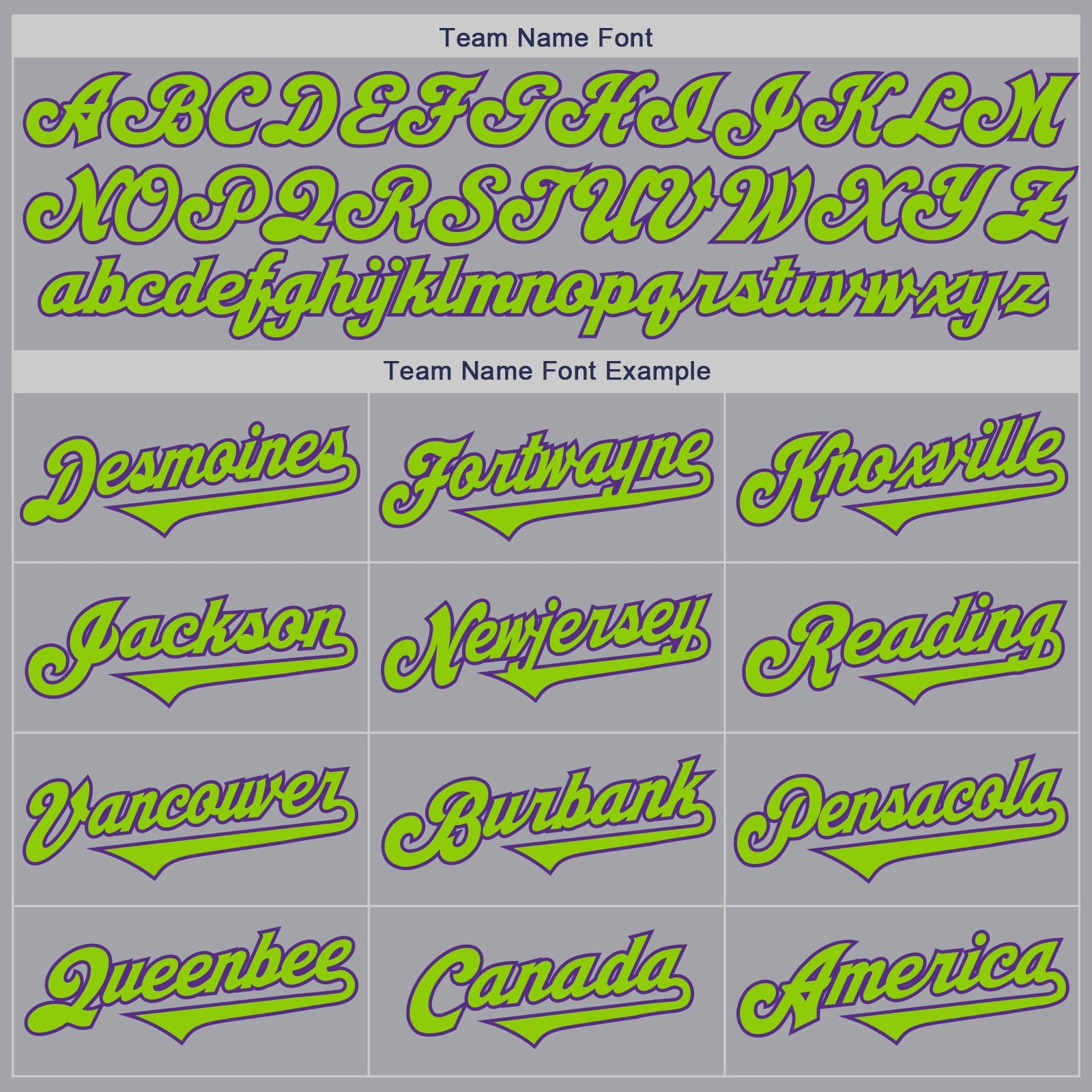 Custom Gray Neon Green-Purple Authentic Two Tone Baseball Jersey