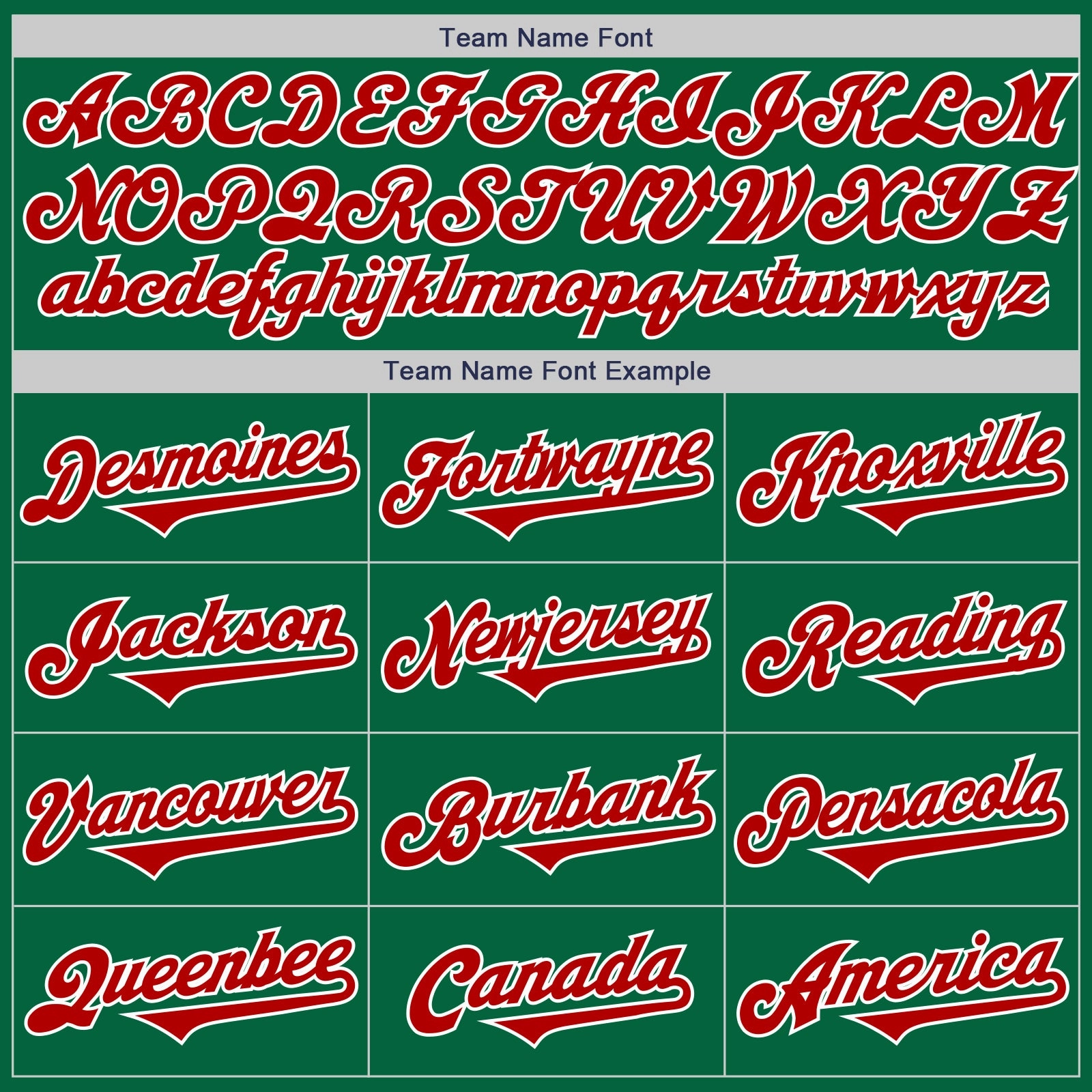 Custom Kelly Green Red-White Authentic Two Tone Baseball Jersey
