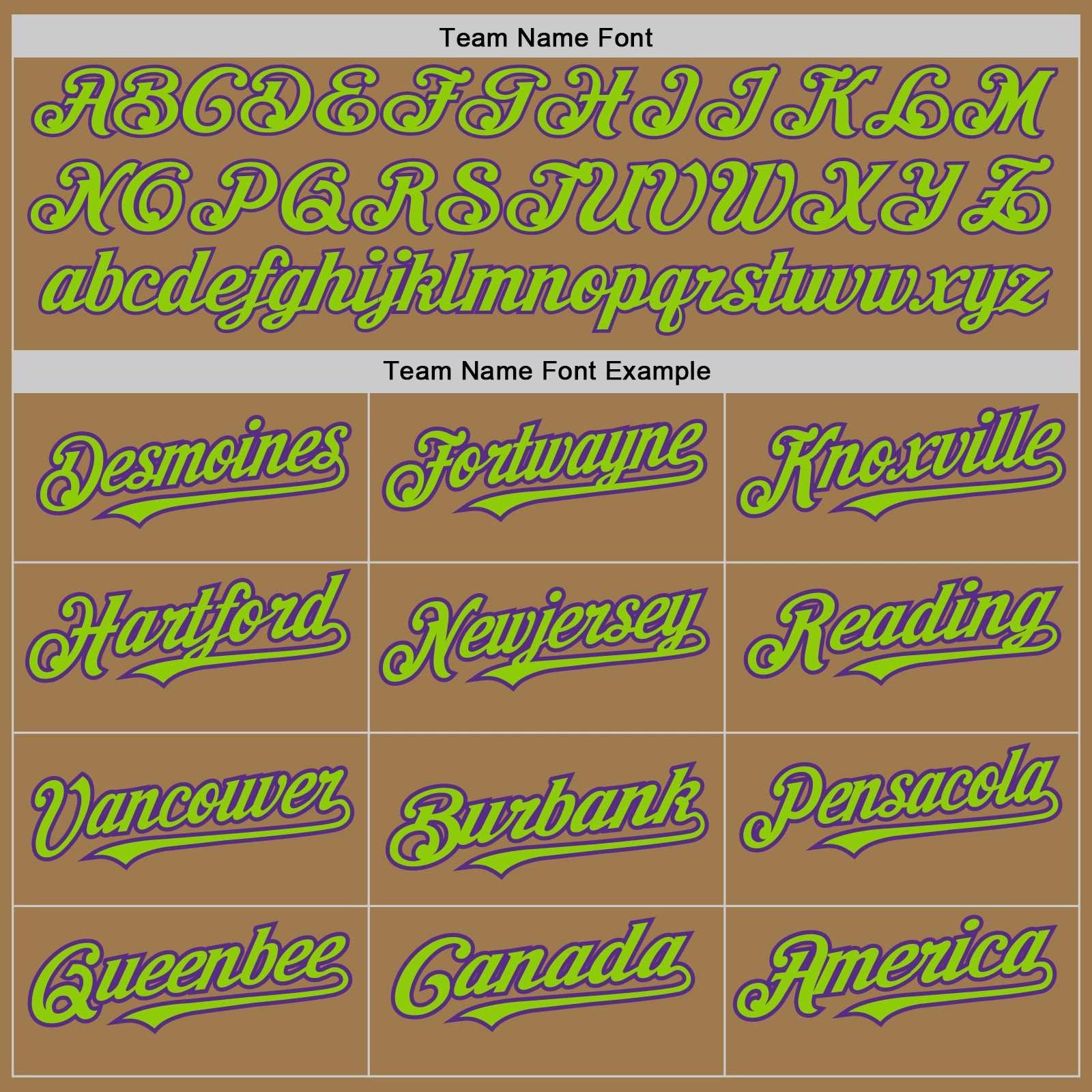Custom Old Gold Pinstripe Neon Green-Purple Authentic Fade Fashion Baseball Jersey