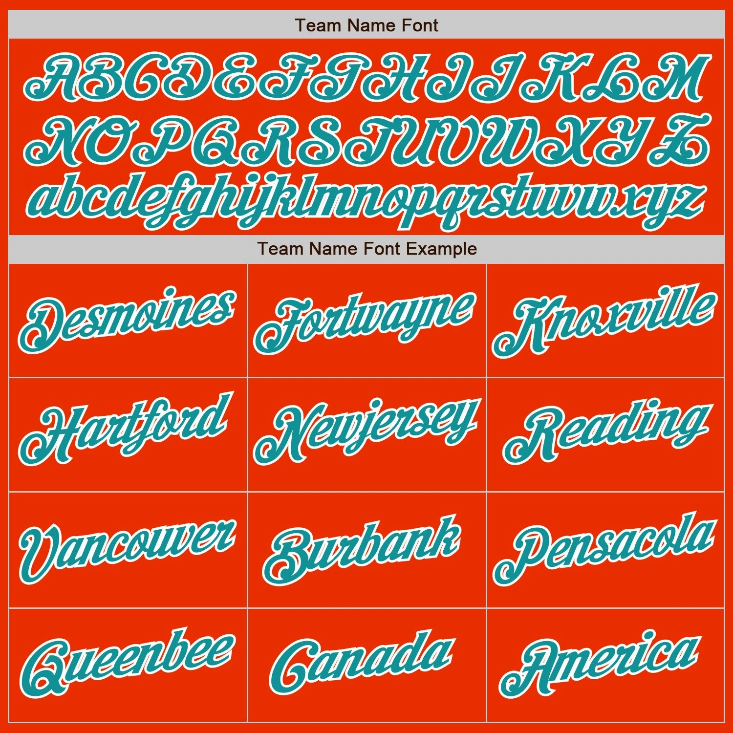 Custom Orange Teal-White Authentic Baseball Jersey