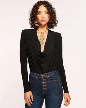 Eden Jersey Cowl Neck Top