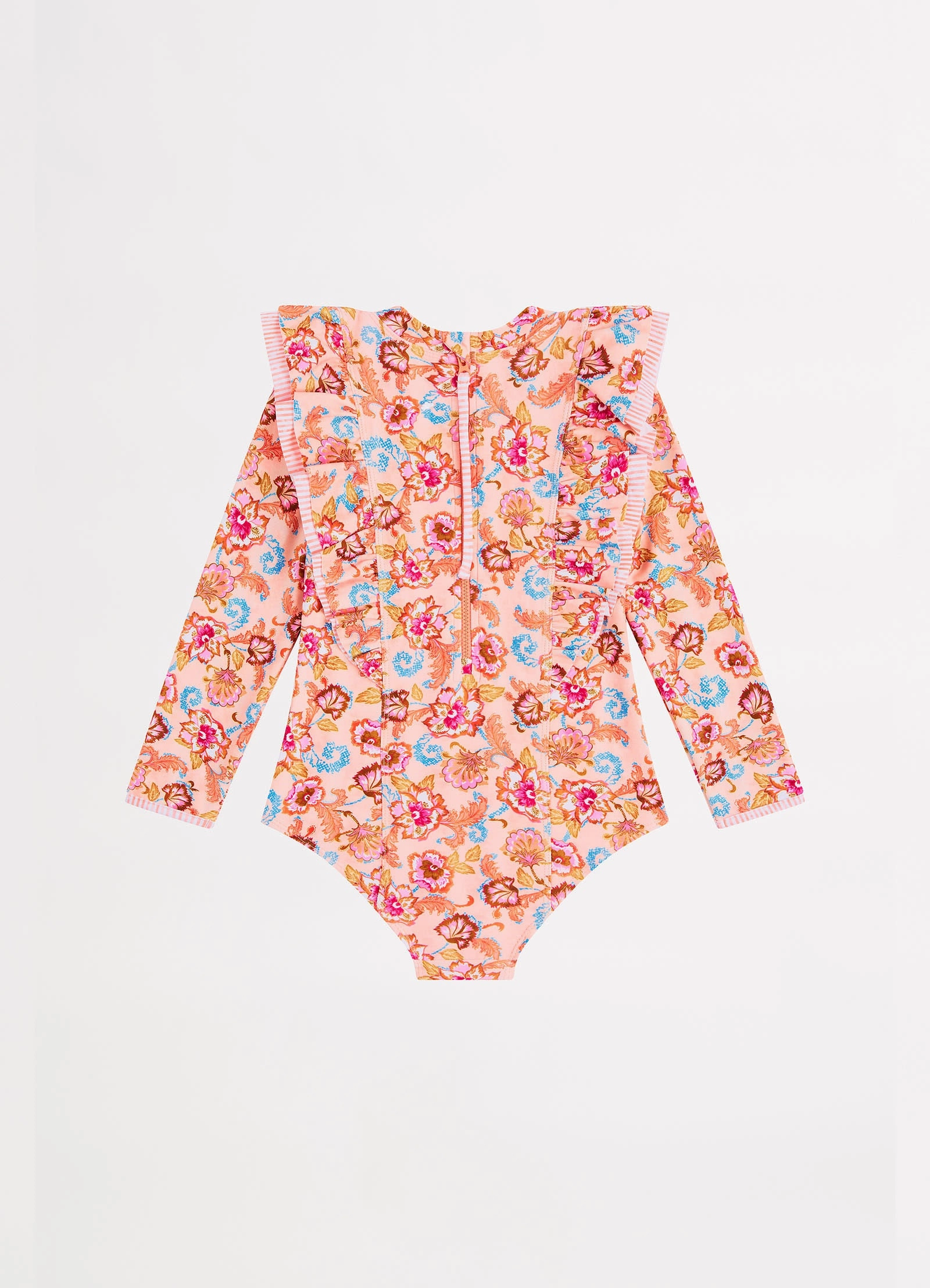 Free Spirit Girls Frilled Paddlesuit - Free Spirit