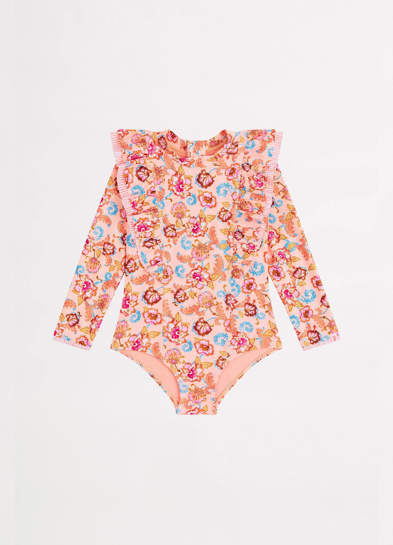 Free Spirit Girls Frilled Paddlesuit - Free Spirit