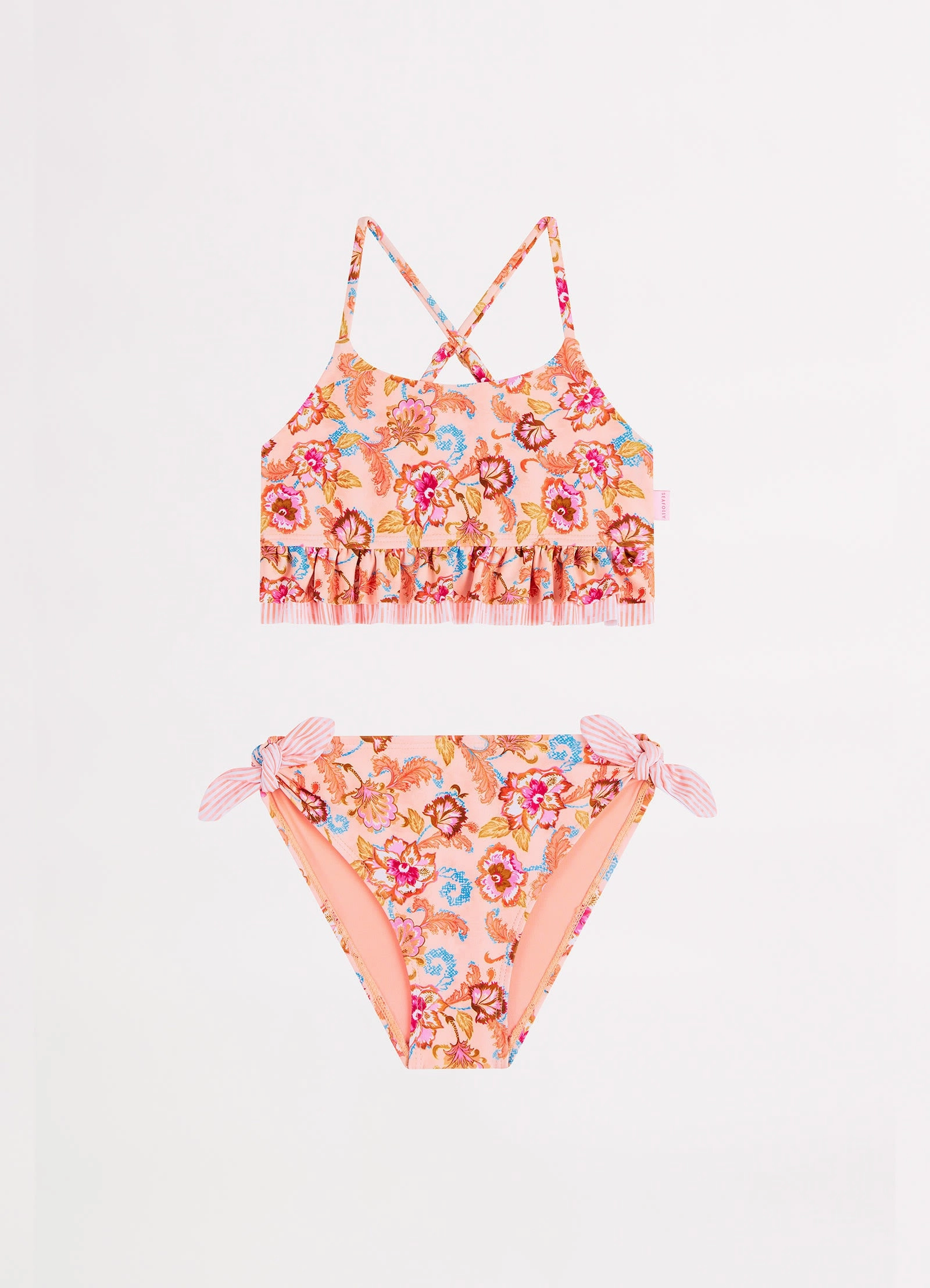 Free Spirit Girls Tie Side Bikini - Free Spirit