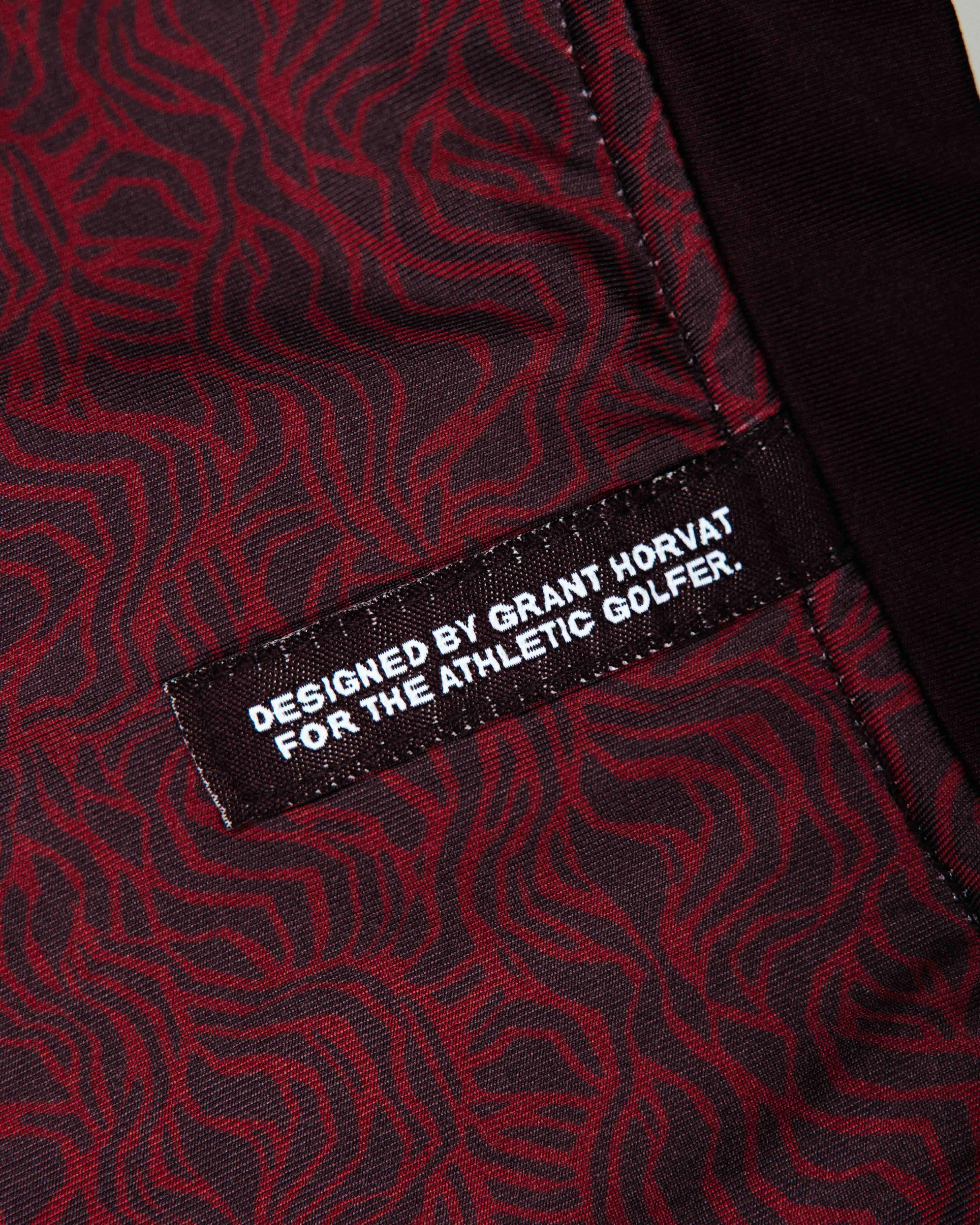 Grant Horvat Maroon Waves Blade Polo