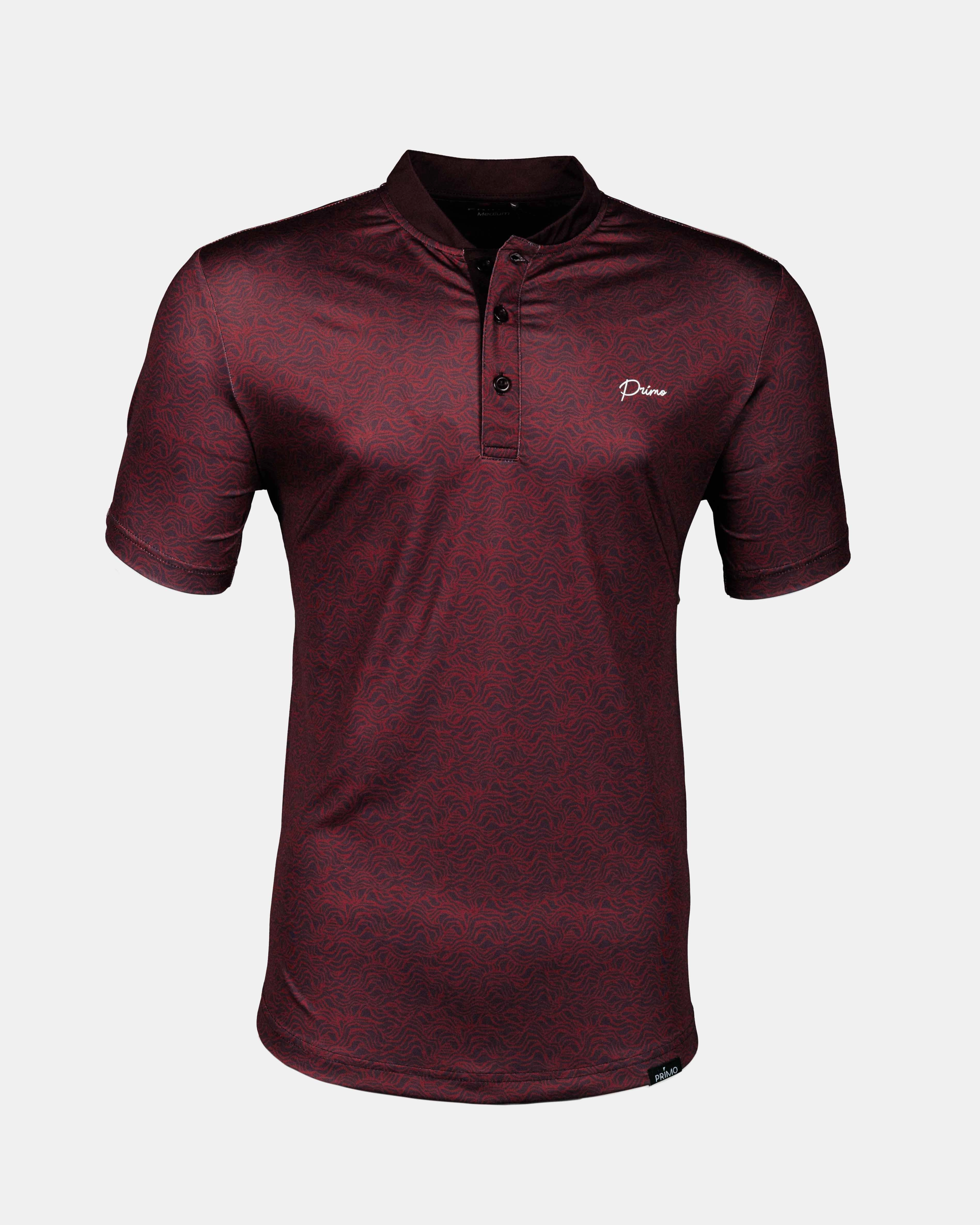 Grant Horvat Maroon Waves Blade Polo