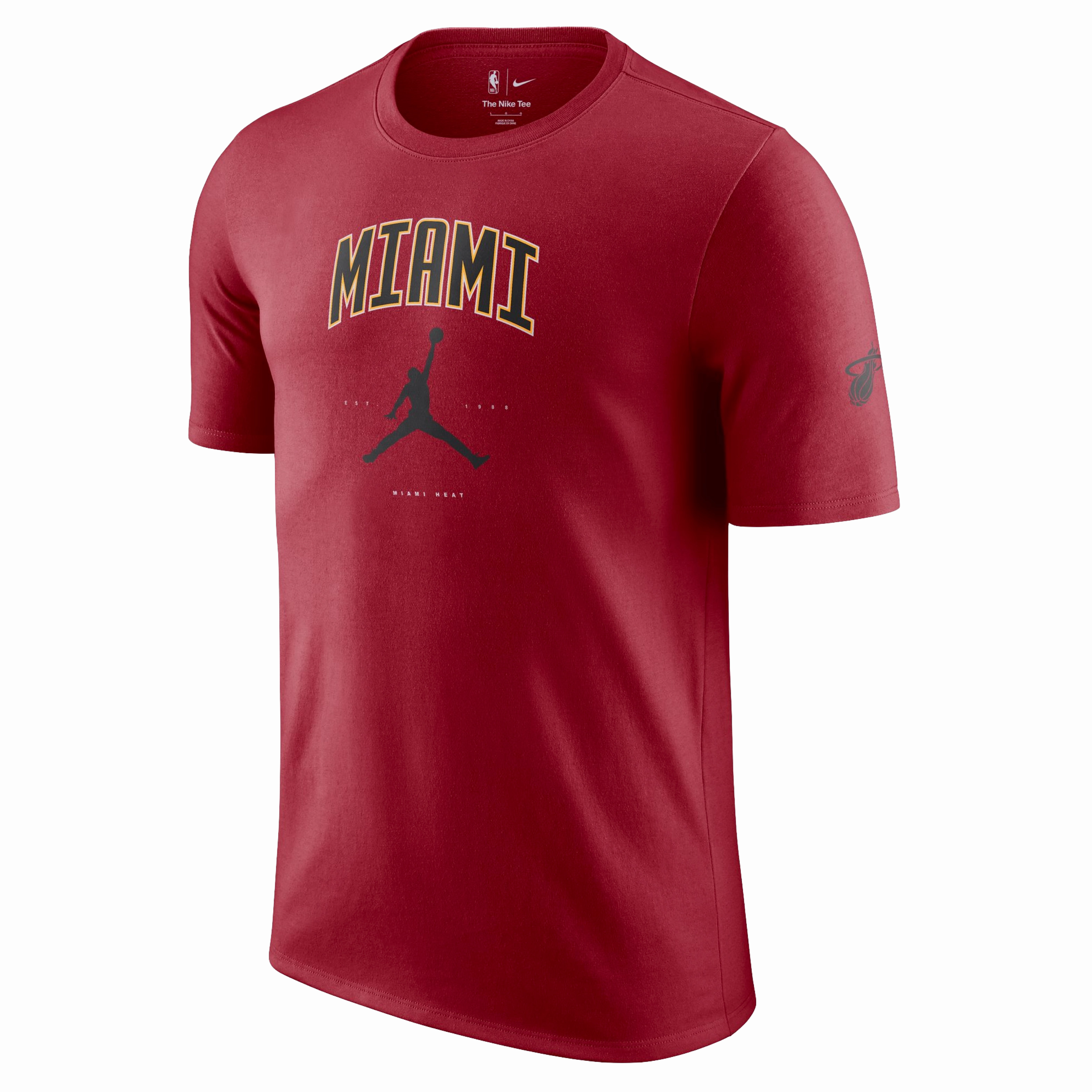 Jordan Brand Miami HEAT Red Tee