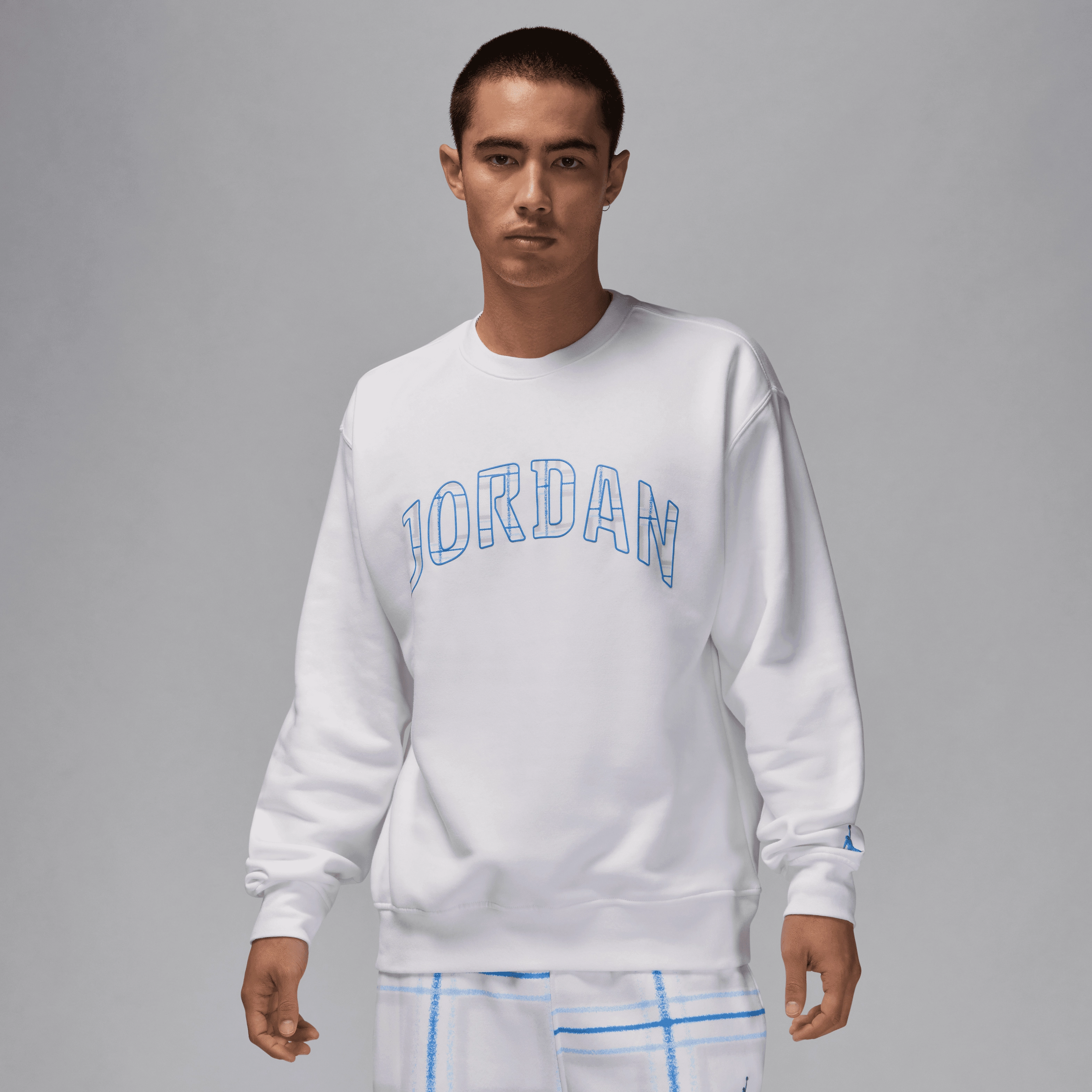 Jordan Essentials Men's Fleece Crew-Neck Sweatshirt