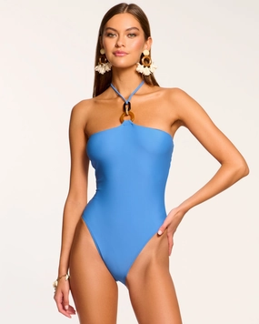 May Halter One Piece Swimsuit