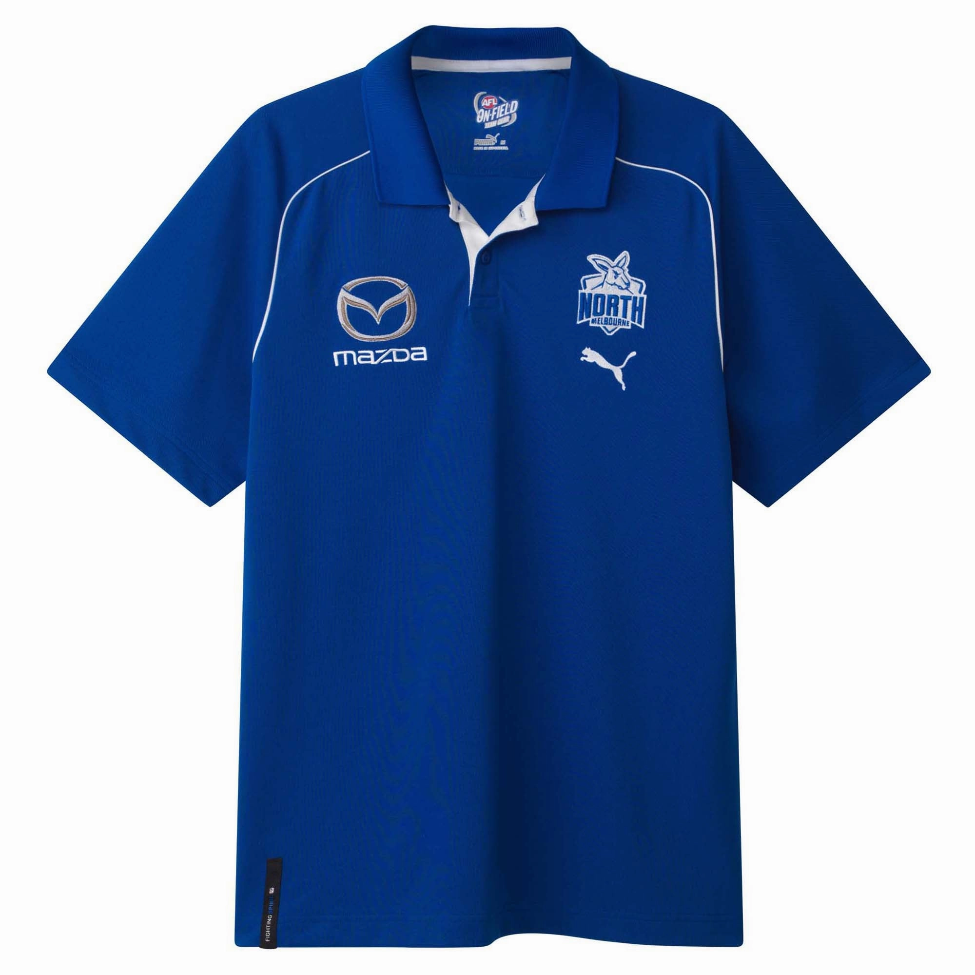 Men's AFL North Melbourne Kangaroos Football Club 2025 Team Polo