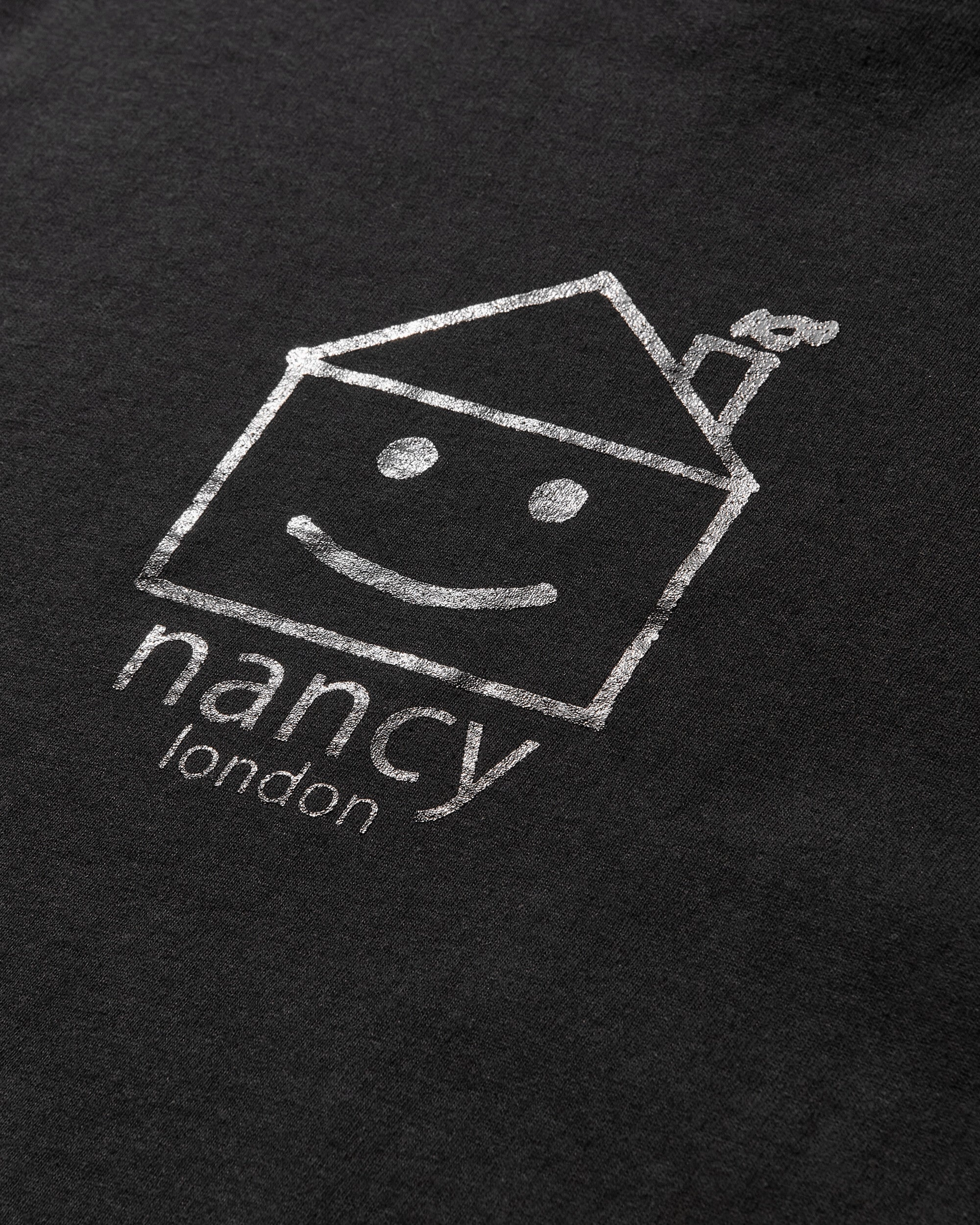 Men's House Longsleeve T-Shirt Black