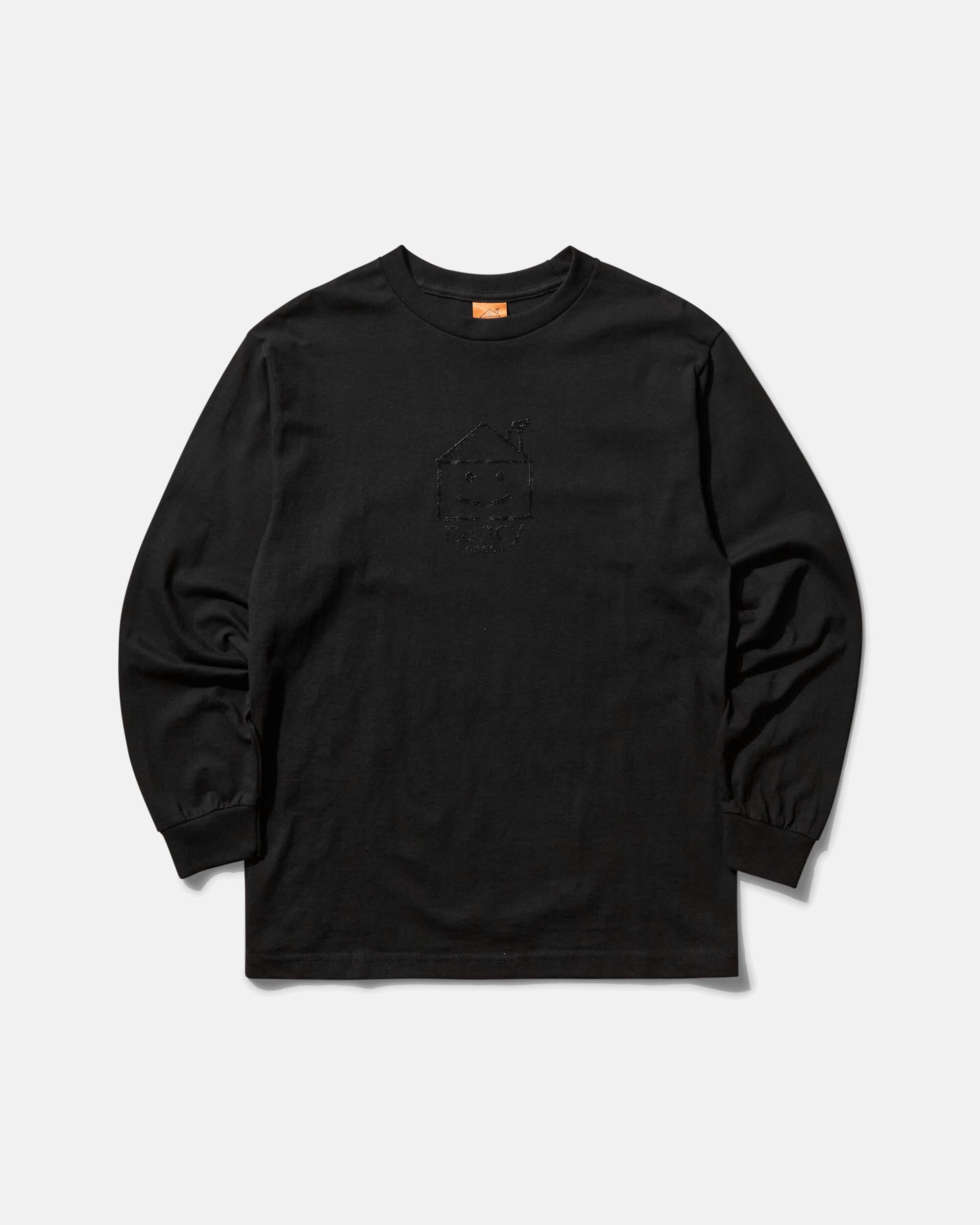 Men's House Longsleeve T-Shirt Black