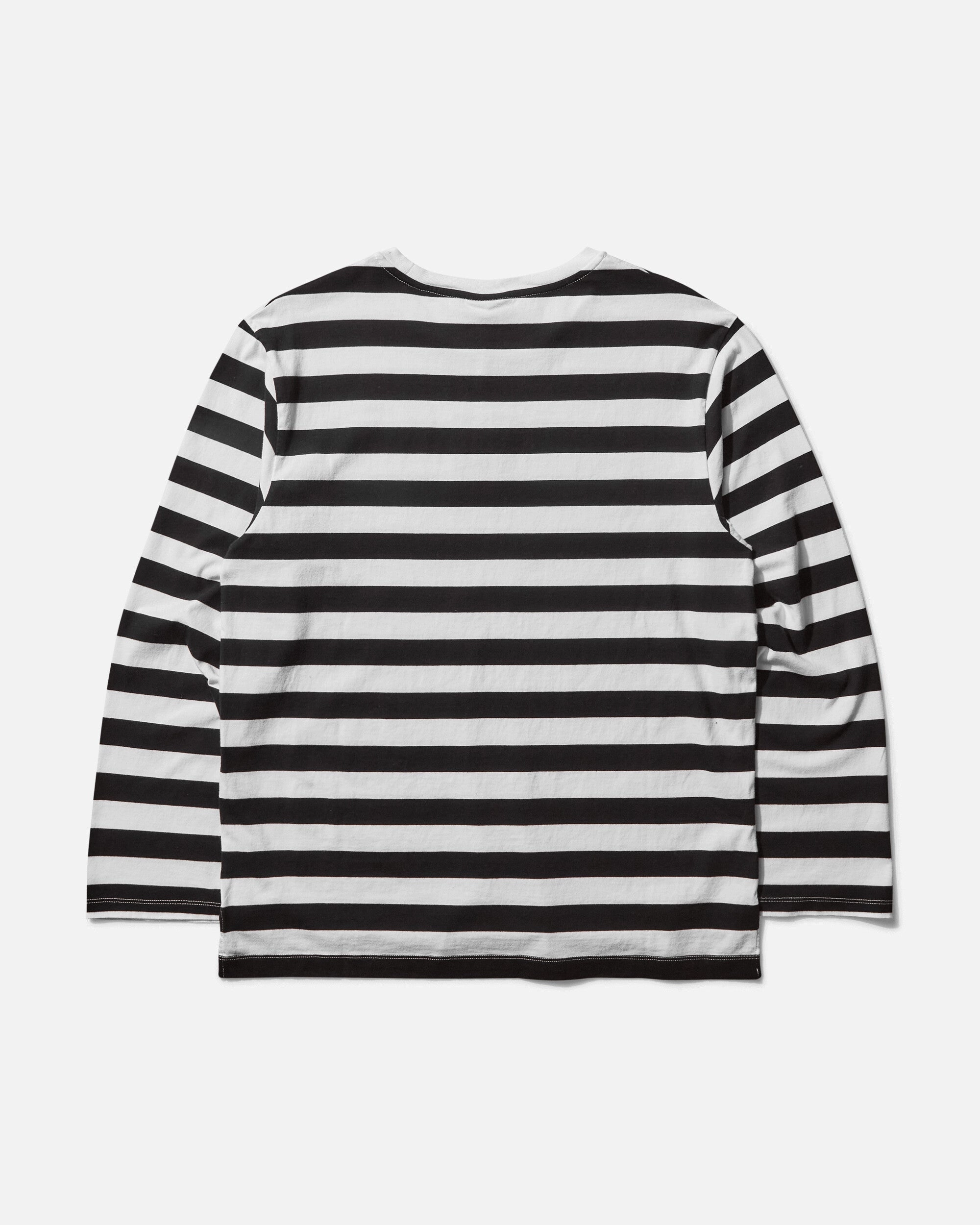 Men's Ippi Striped Longsleeve T-Shirt Black / White