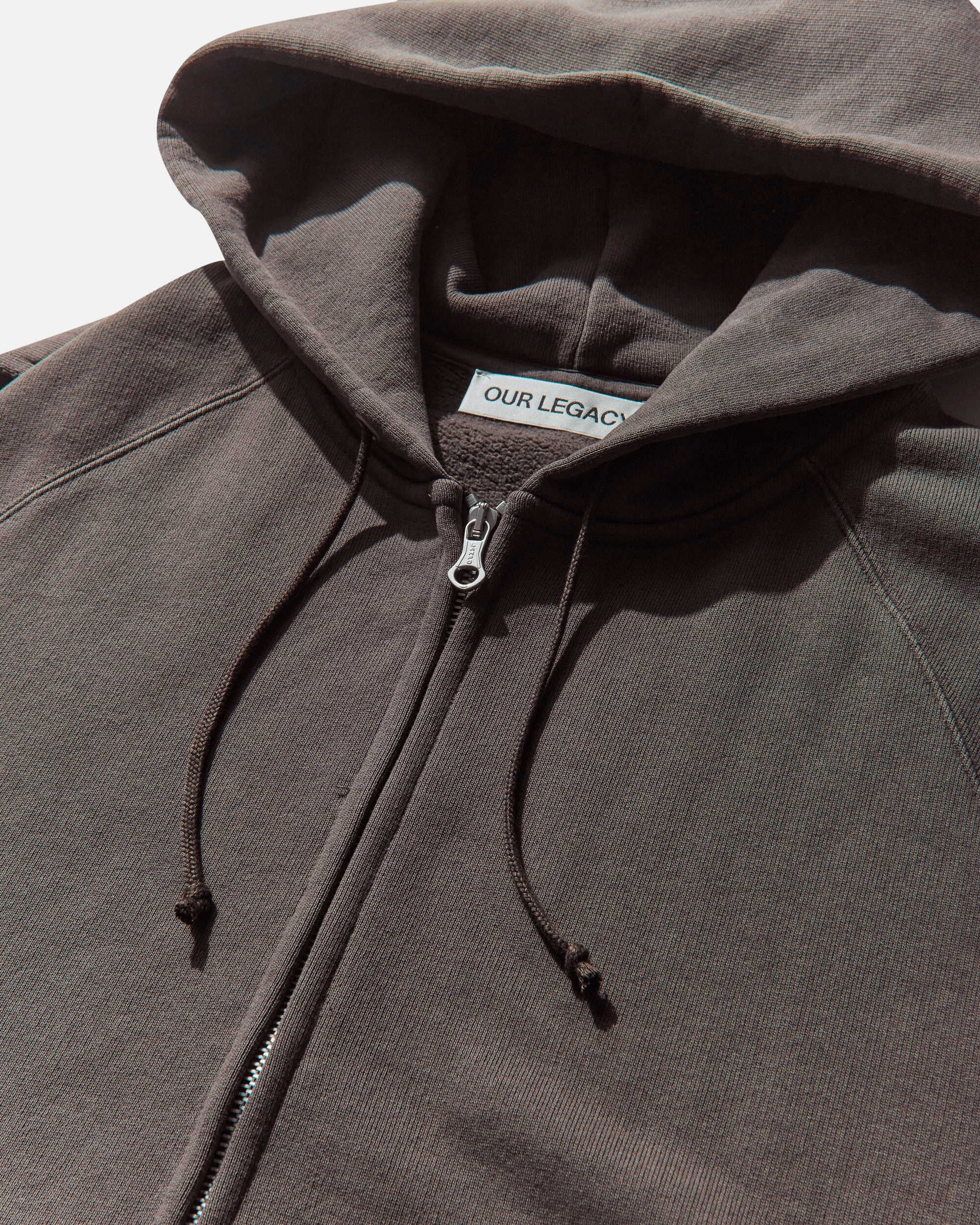 Men's Motor Hood Vest Brown Sun Fade