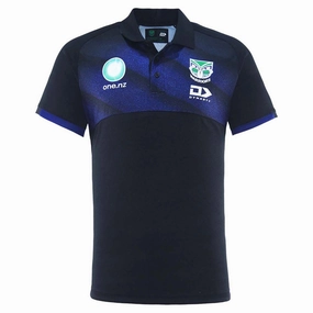 Men's NRL New Zealand Warriors 2025 Media Polo