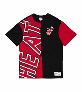 Mitchell and Ness Miami HEAT Play By Play Tee