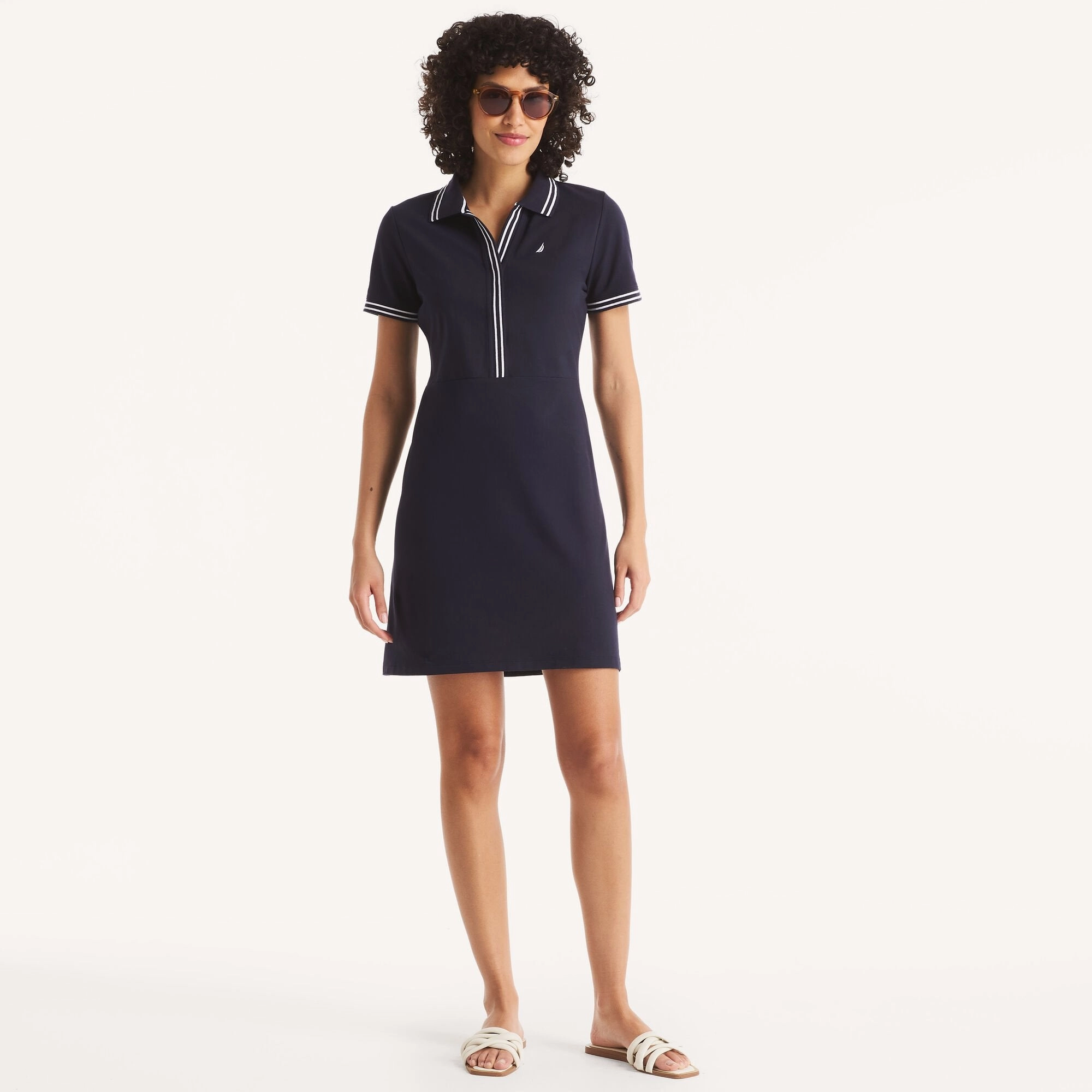 Nautica Womens Deck Polo Dress