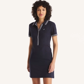 Nautica Womens Deck Polo Dress