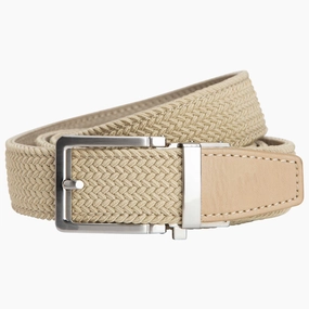 Nexbelt Braided Tan Golf Belt 1.38 [35mm]