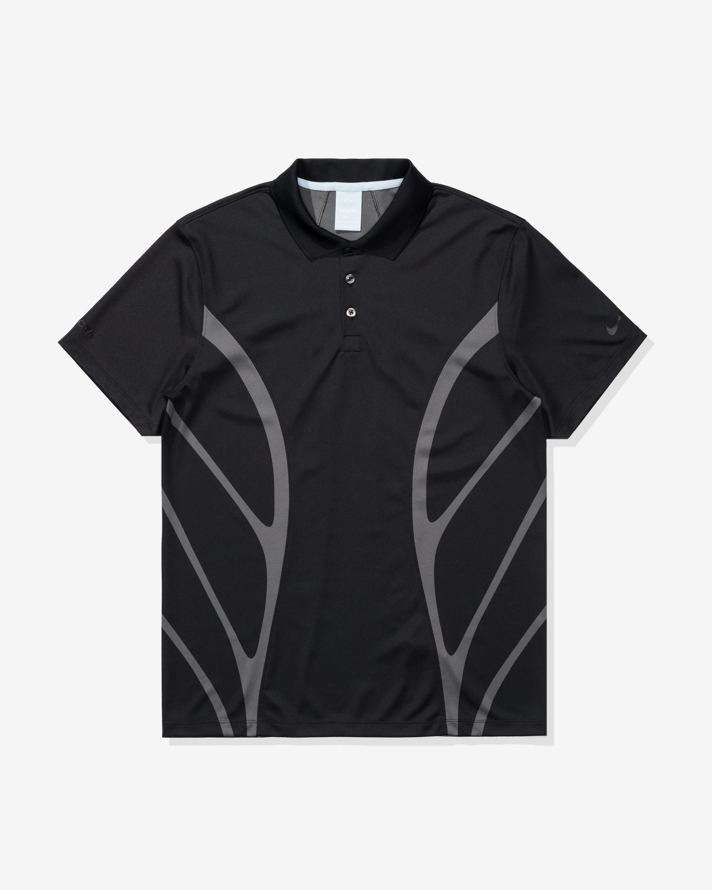 NIKE X DRAKE NRG NOCTA BK DF PRINTED POLO - BLACK