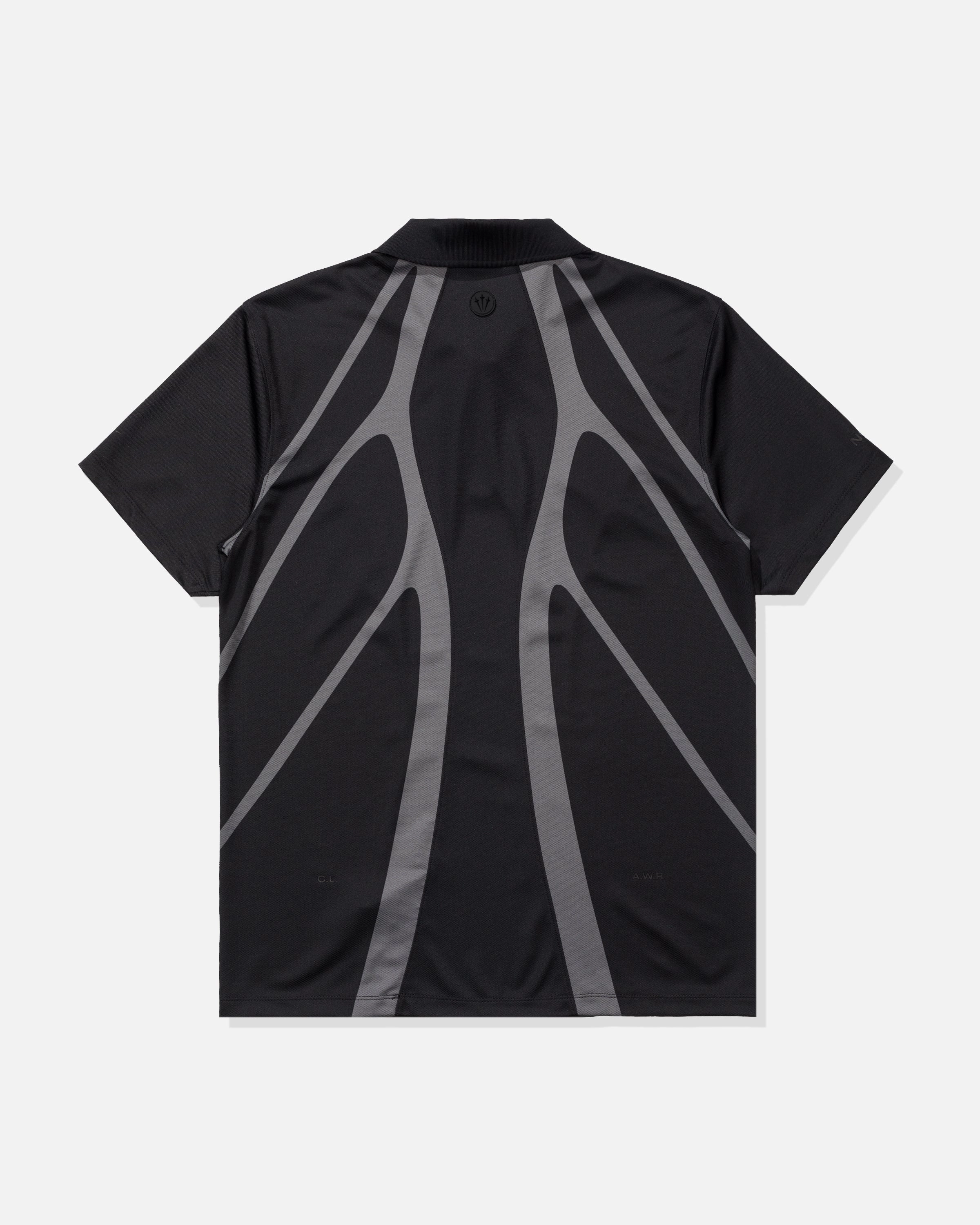 NIKE X DRAKE NRG NOCTA BK DF PRINTED POLO - BLACK