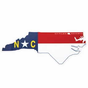 North Carolina State Flag Decal