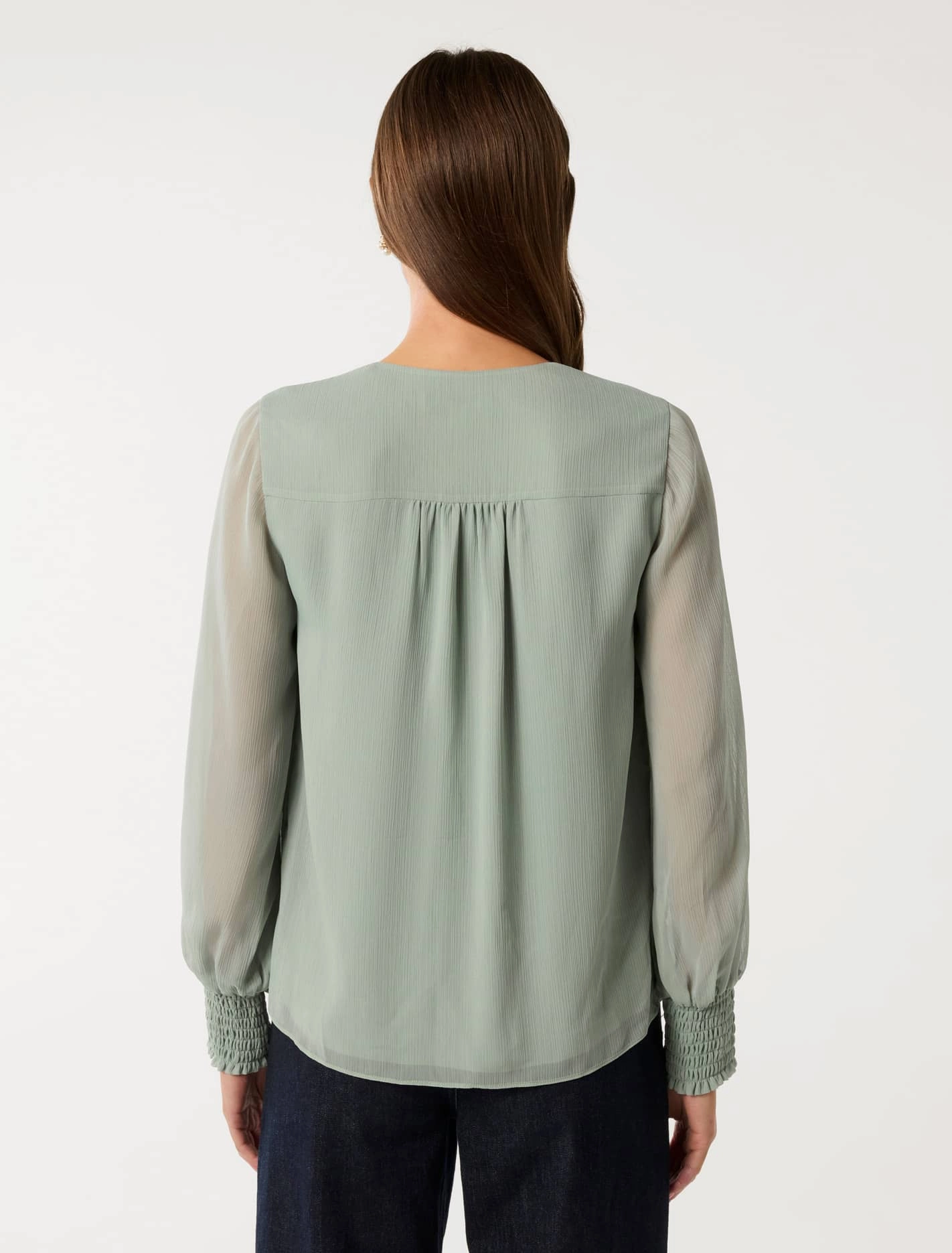 Piper Gathered Yoke Blouse