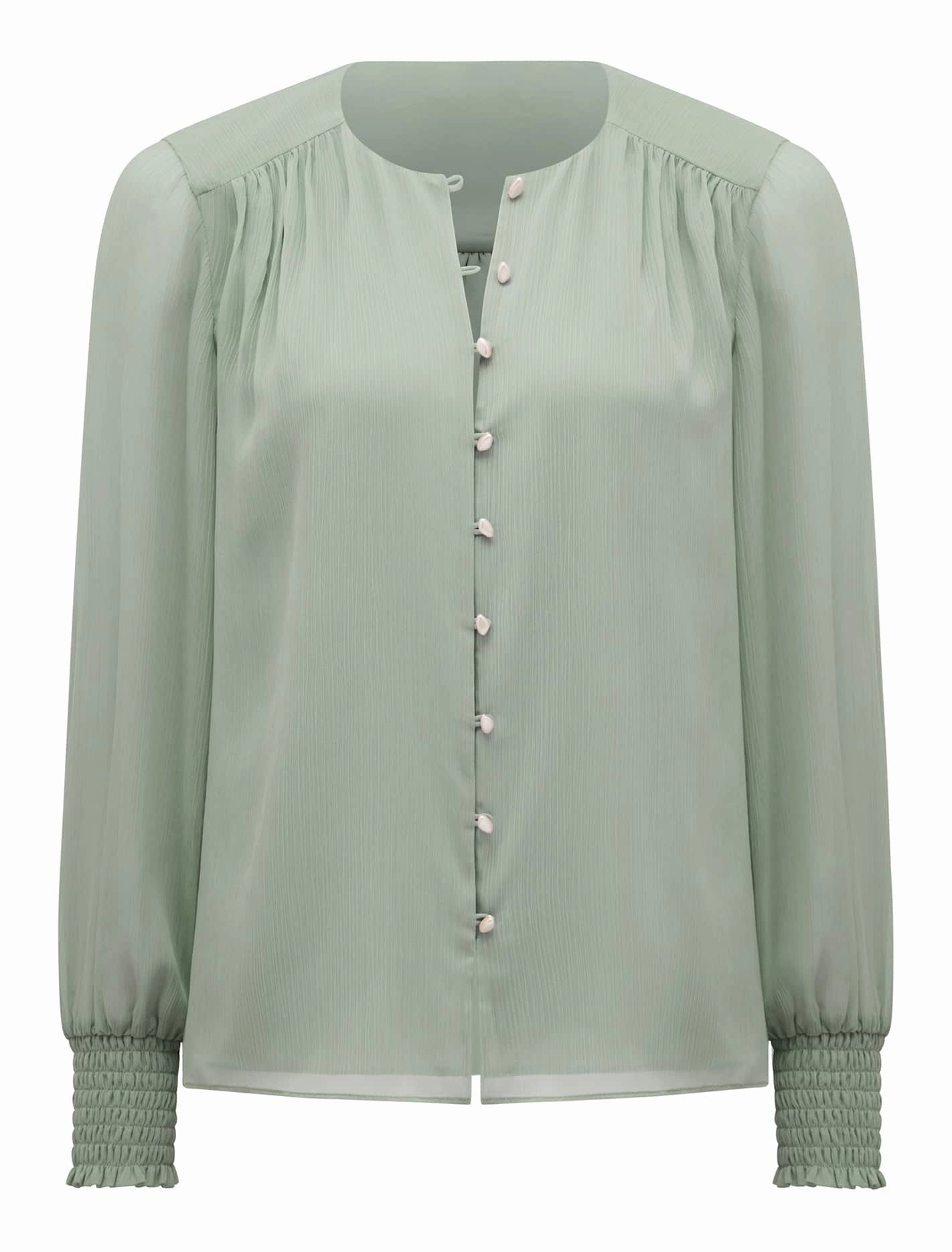 Piper Gathered Yoke Blouse