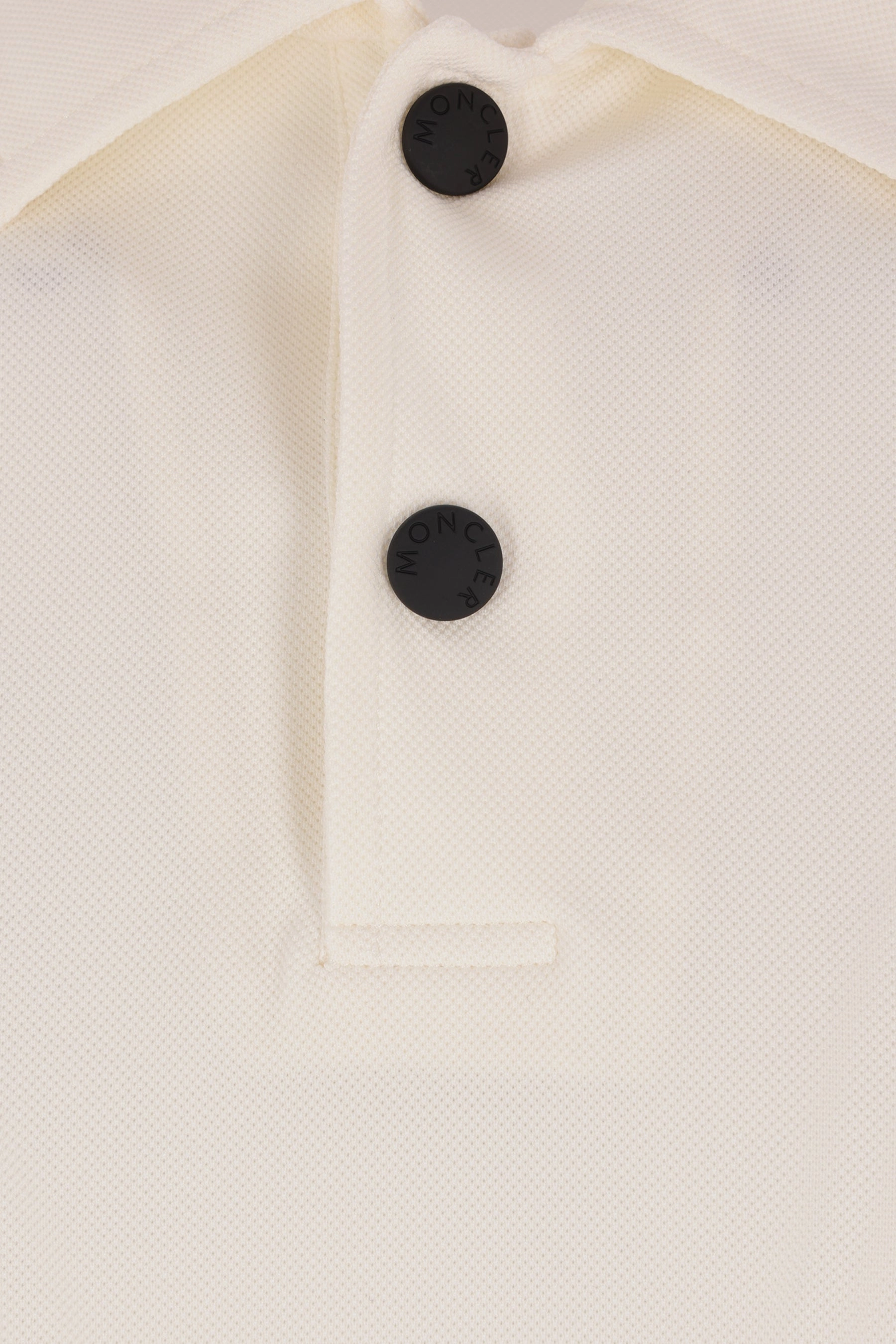 piquet polo shirt with logo patch
