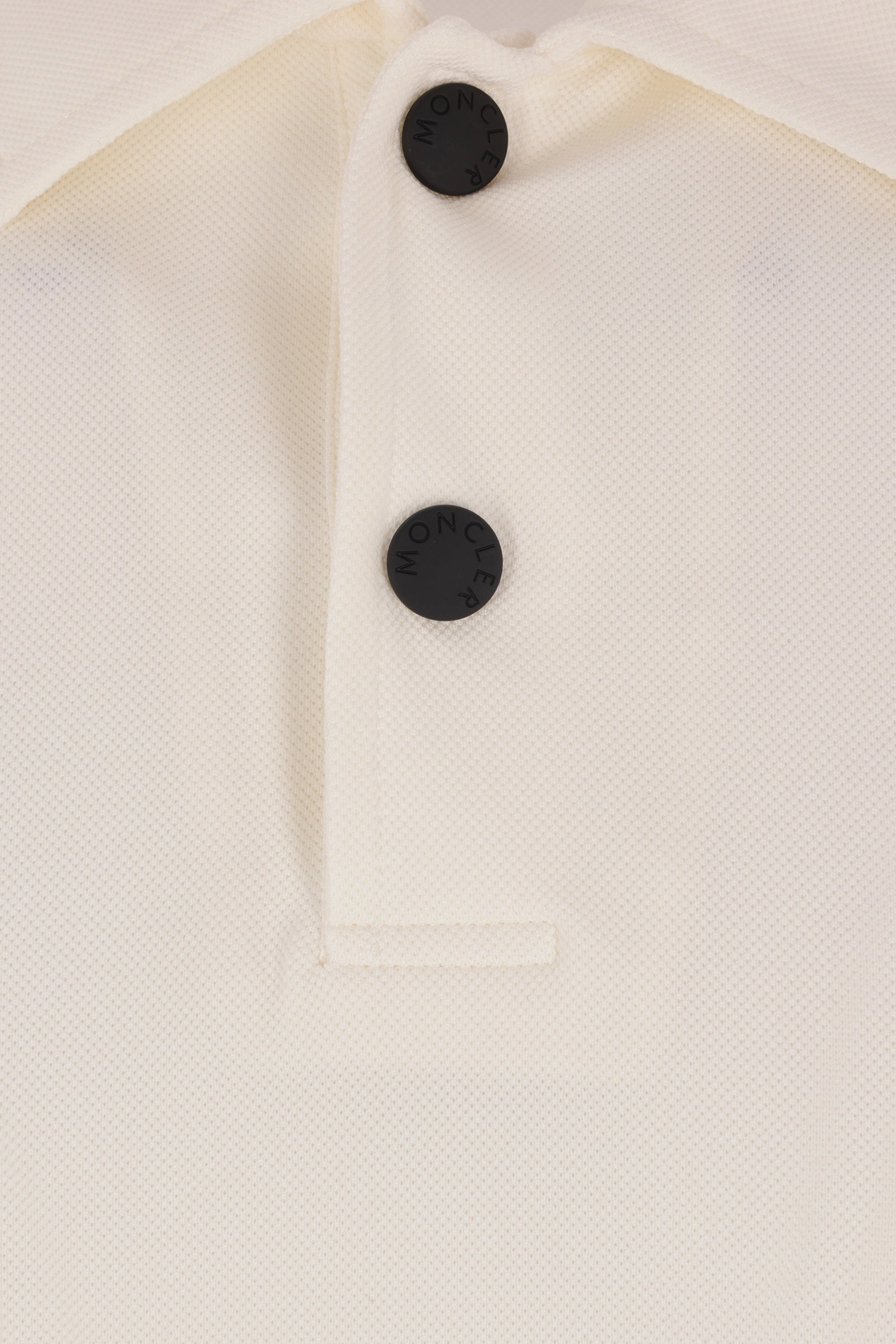 piquet polo shirt with logo patch
