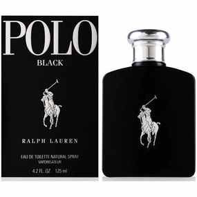 POLO BLACK by Ralph Lauren 4.2 oz edt Cologne for men New in Box
