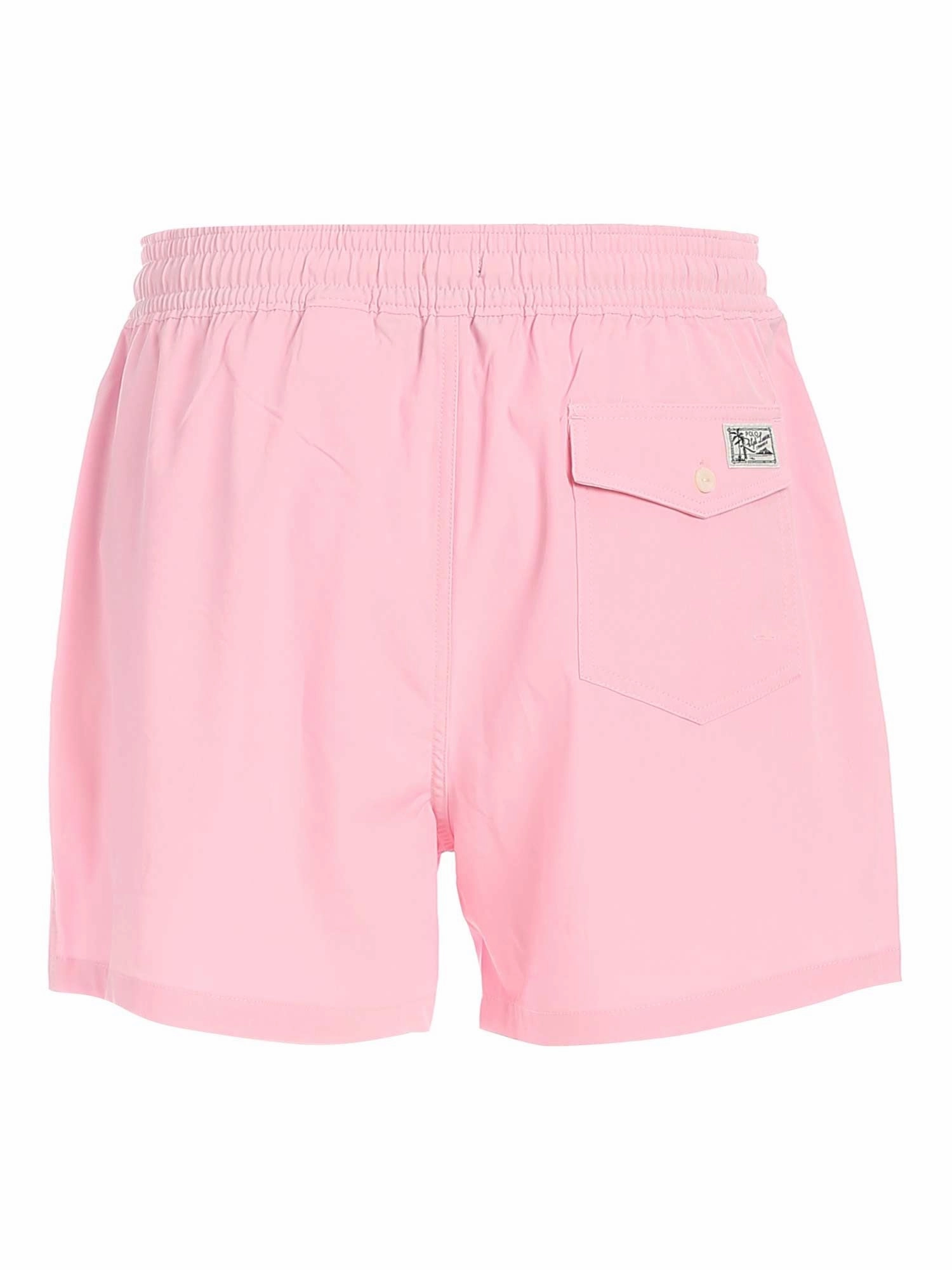 Polo Ralph Lauren Logo Patch Drawstring Swimming Shorts